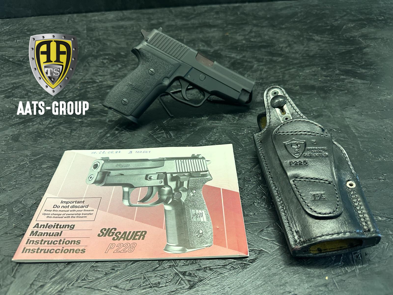 OCCASION Pistole SIG SAUER P228 9mm Para - Zustand neuwertig — Bild 3
