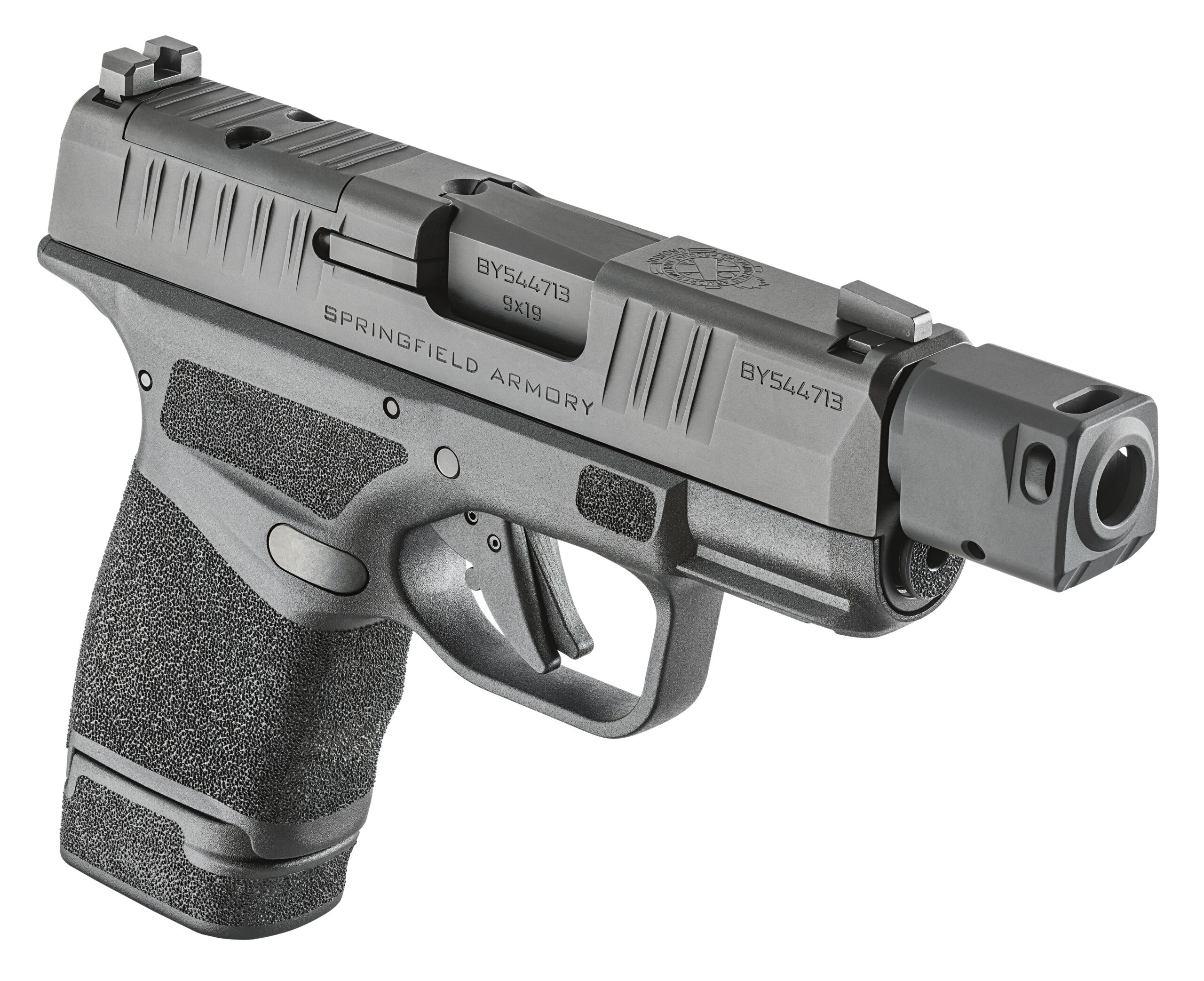 Pistole Springfield Armory HELLCAT Micro-Compact RDP 3.8″ 9mm Para - Schwarz - mit Kompensator — Bild 4