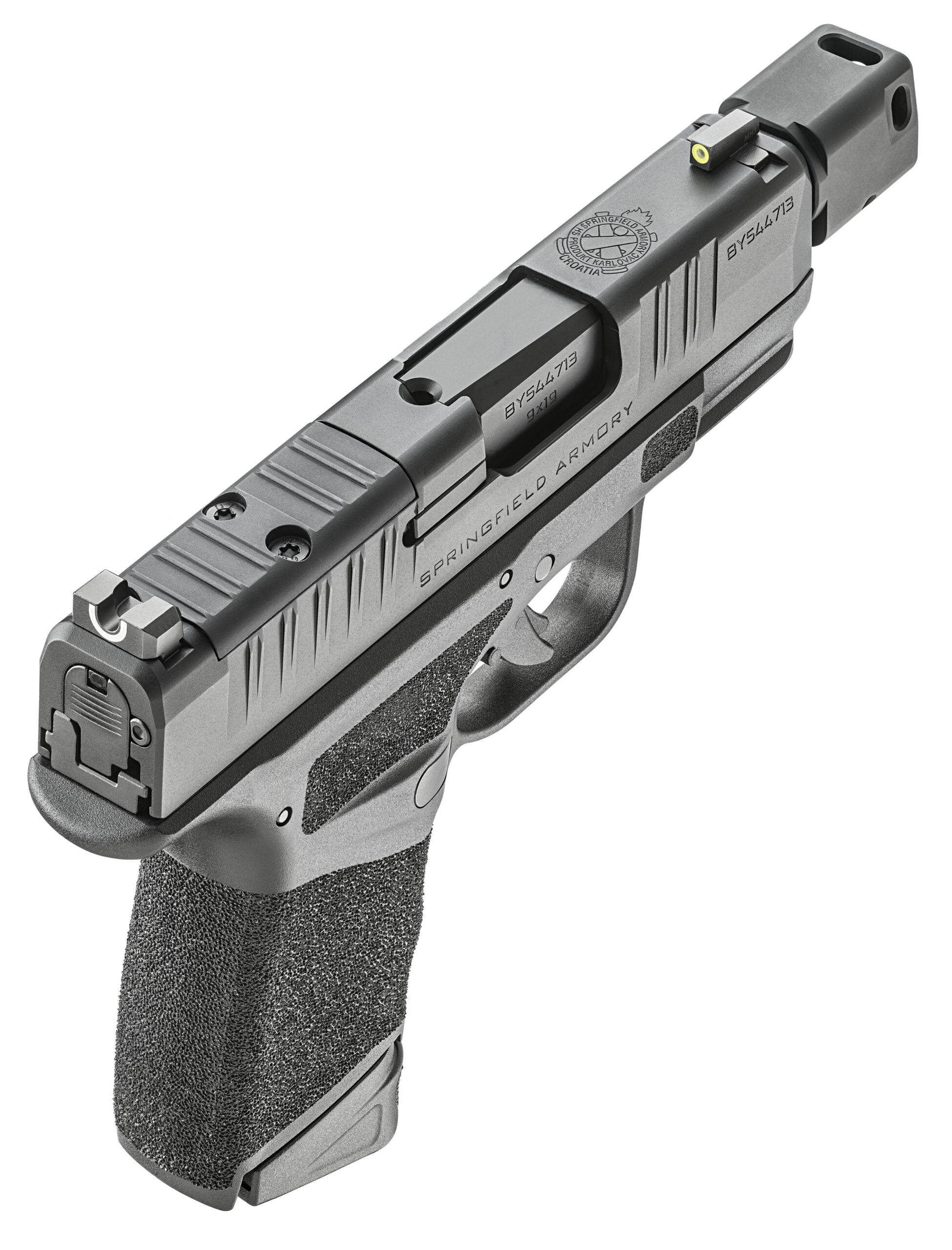 Pistole Springfield Armory HELLCAT Micro-Compact RDP 3.8″ 9mm Para - Schwarz - mit Kompensator — Bild 5