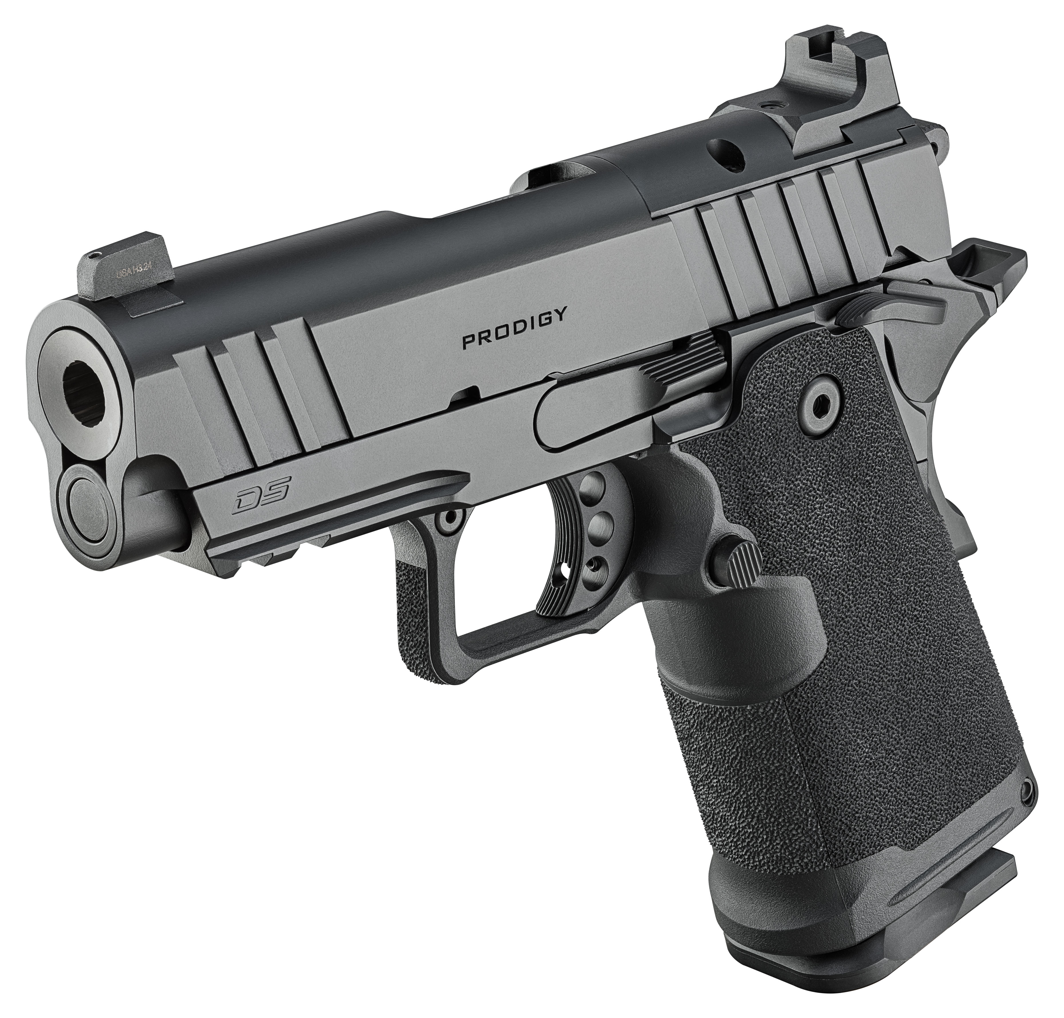 Pistole Springfield Armory 1911 DS PRODIGY COMPACT AOS 3.5" 9mm Para - Schwarz — Bild 3