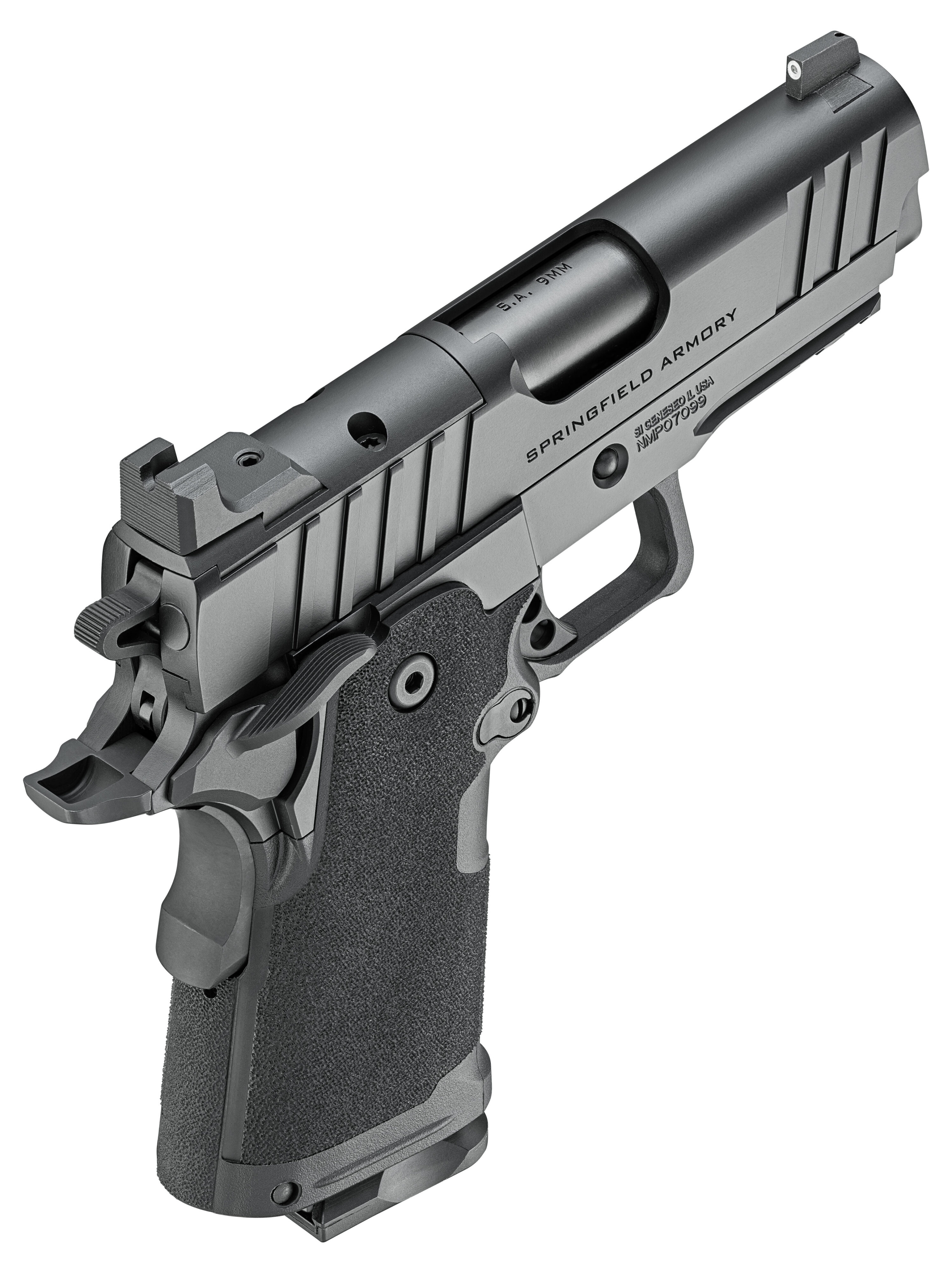 Pistole Springfield Armory 1911 DS PRODIGY COMPACT AOS 3.5" 9mm Para - Schwarz — Bild 5