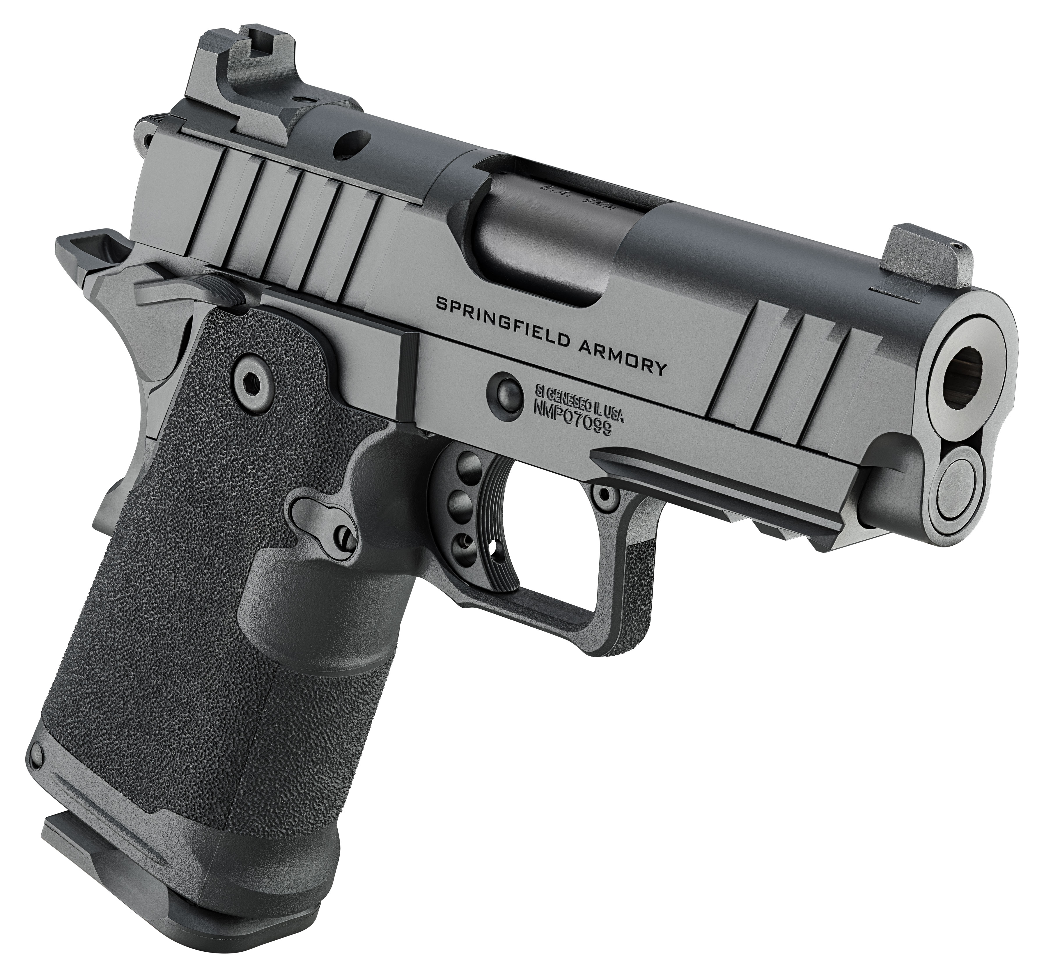 Pistole Springfield Armory 1911 DS PRODIGY COMPACT AOS 3.5" 9mm Para - Schwarz — Bild 4