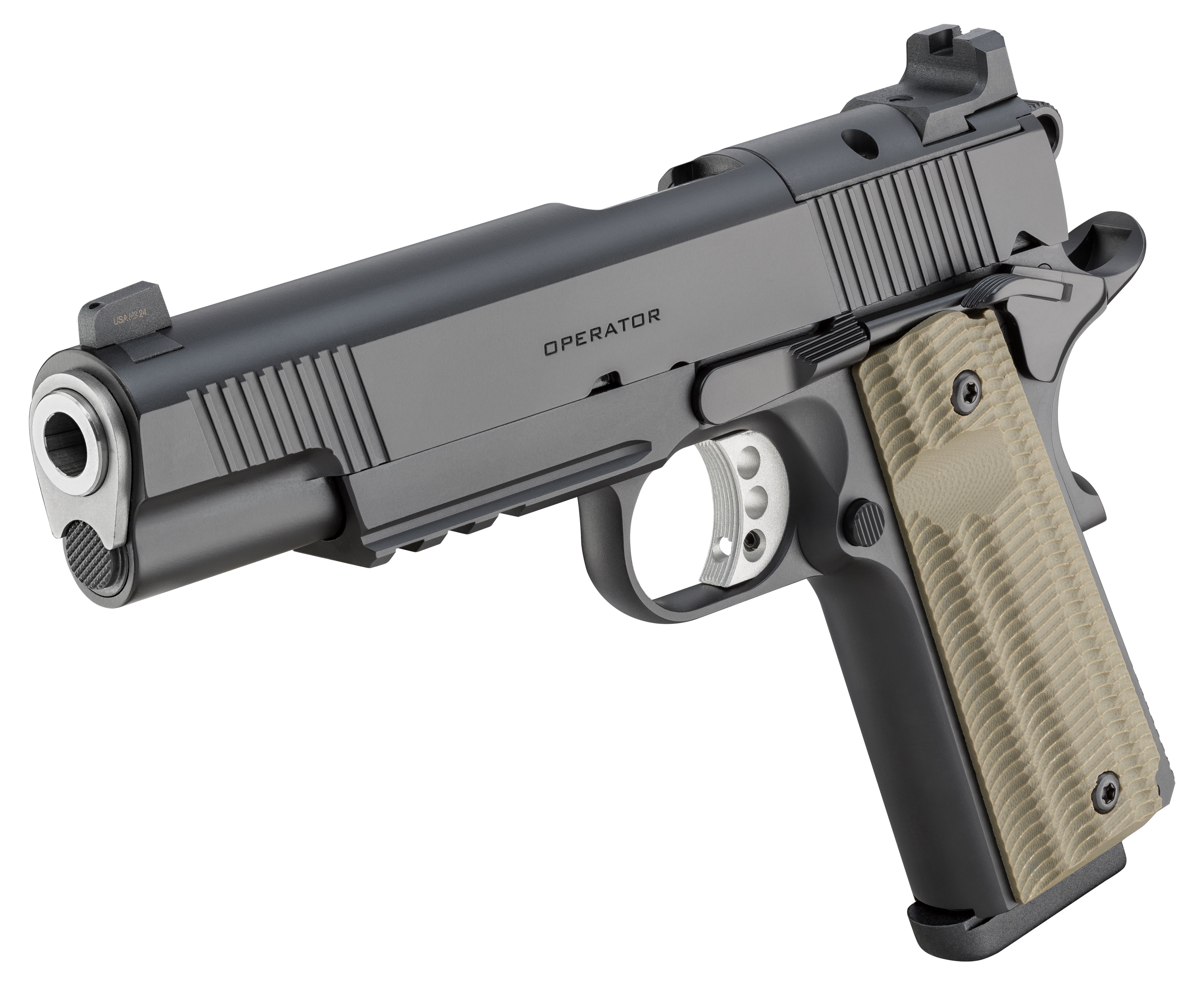 Pistole Springfield Armory 1911 OPERATOR AOS 5" 9mm Para - Schwarz — Bild 3