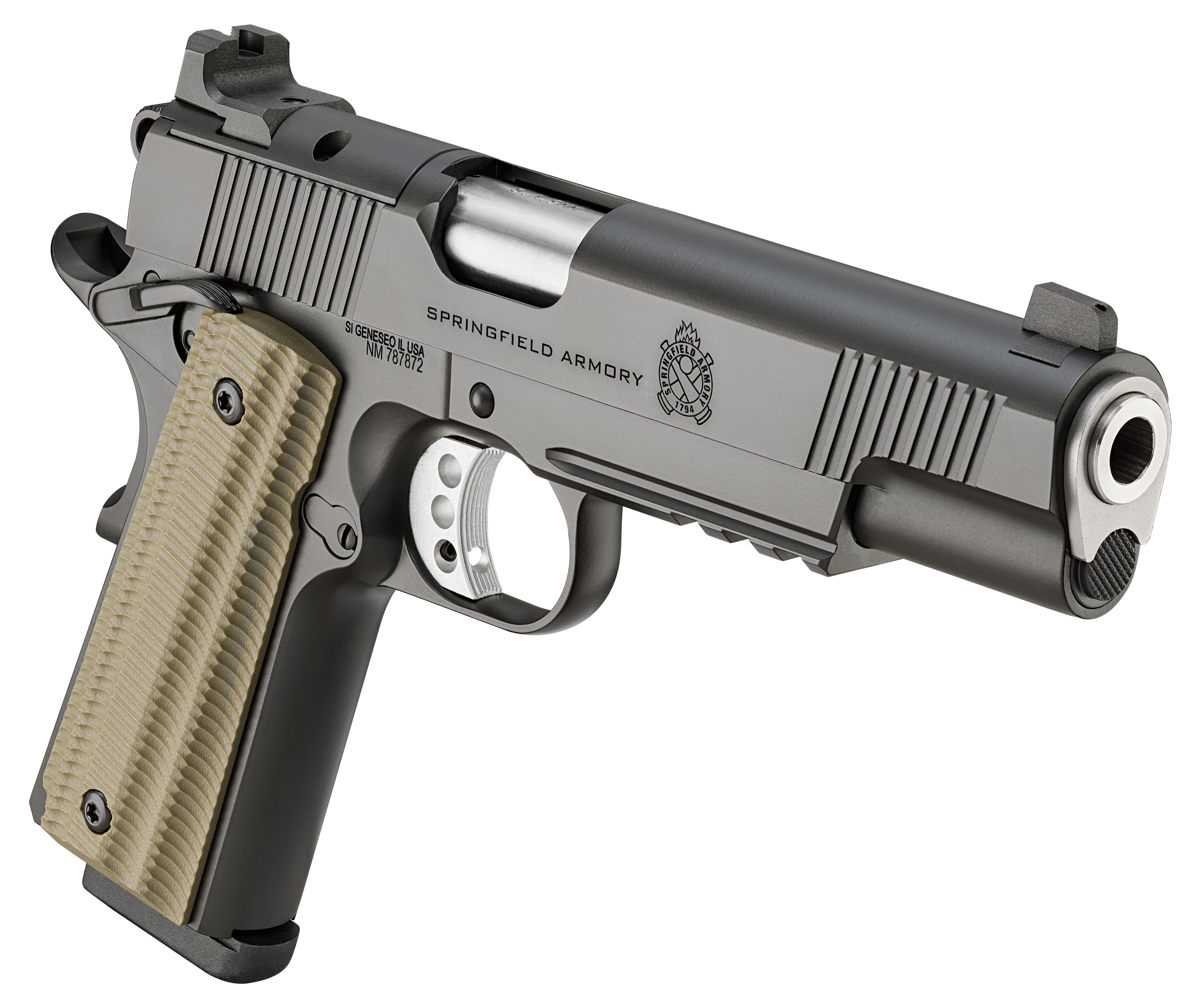 Pistole Springfield Armory 1911 OPERATOR AOS 5" 9mm Para - Schwarz — Bild 4