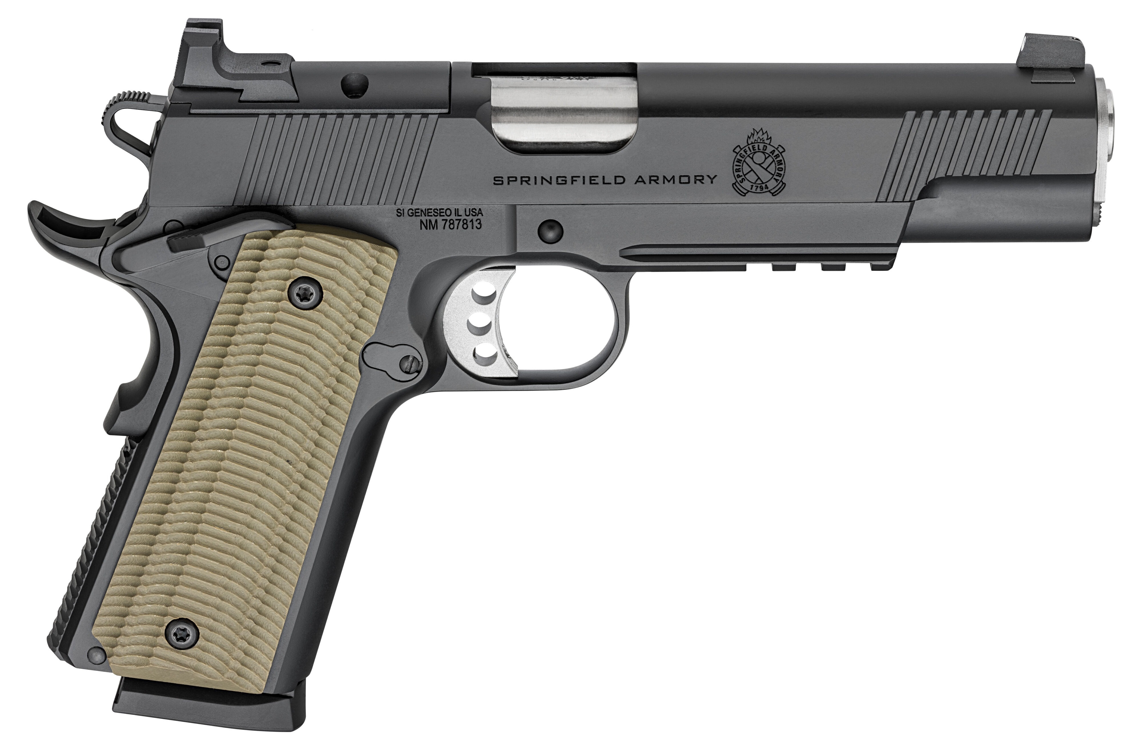 Pistole Springfield Armory 1911 OPERATOR AOS 5" 9mm Para - Schwarz — Bild 2