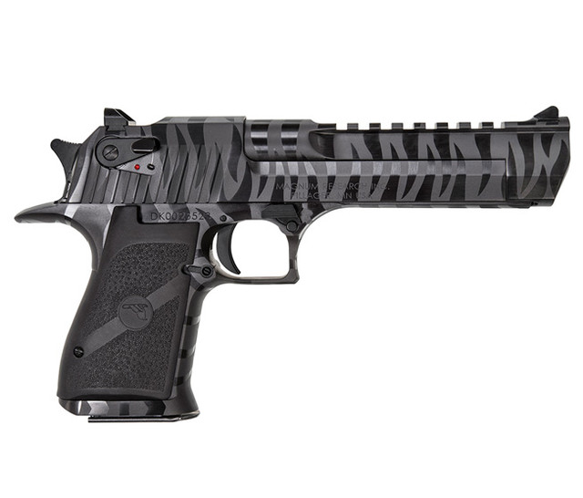 Pistole Magnum Research Desert Eagle Mark XIX 6" .50 AE - Schwarz mit Tiger Stripes — Bild 2