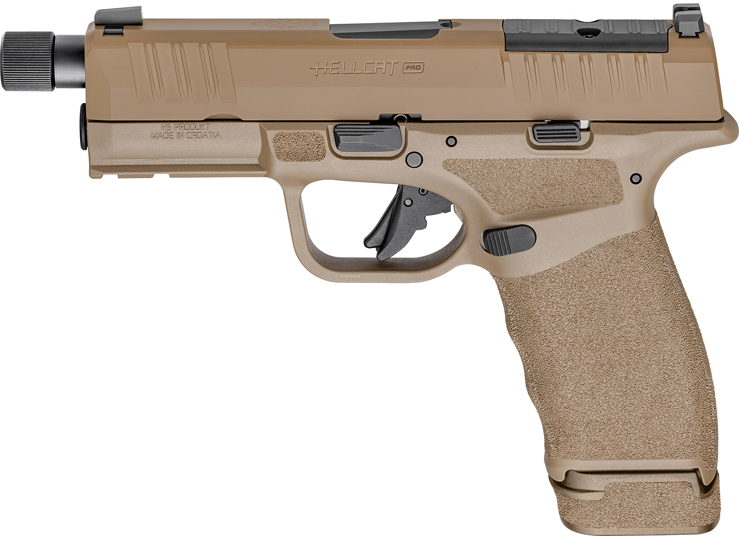 Pistole Springfield Armory HELLCAT PRO OSP 9mm Para - FDE - mit Gewindelauf — Bild 4