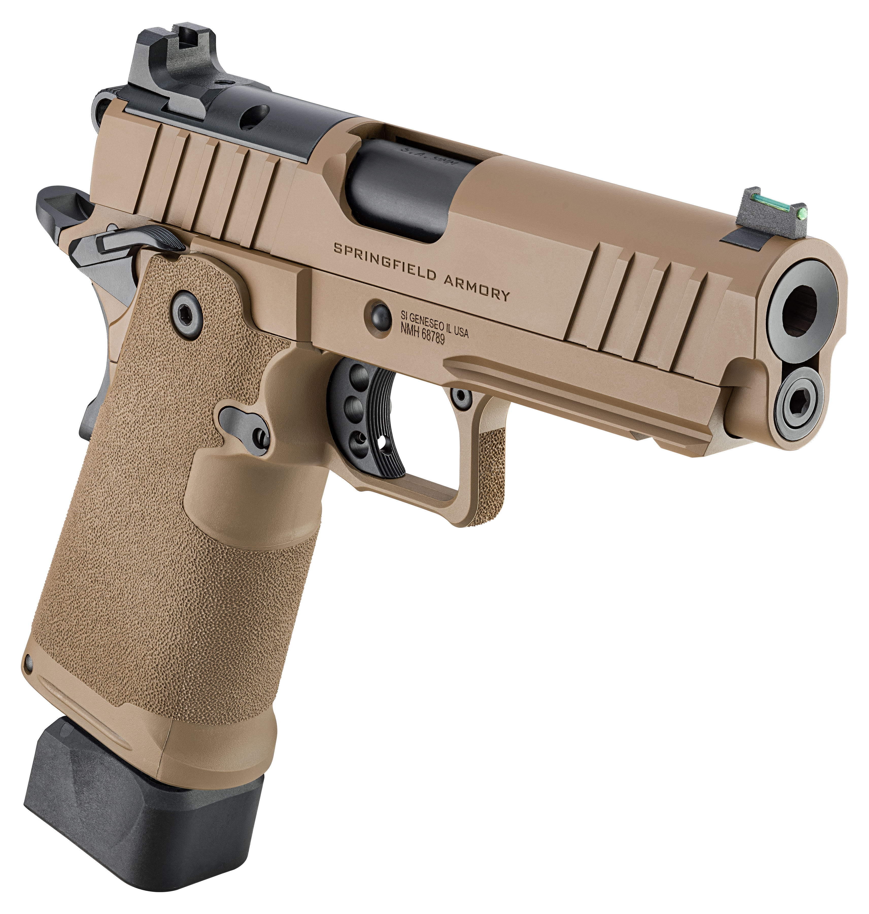 Pistole Springfield Armory 1911 DS PRODIGY AOS 4.25" 9mm Para - Coyote Brown — Bild 4