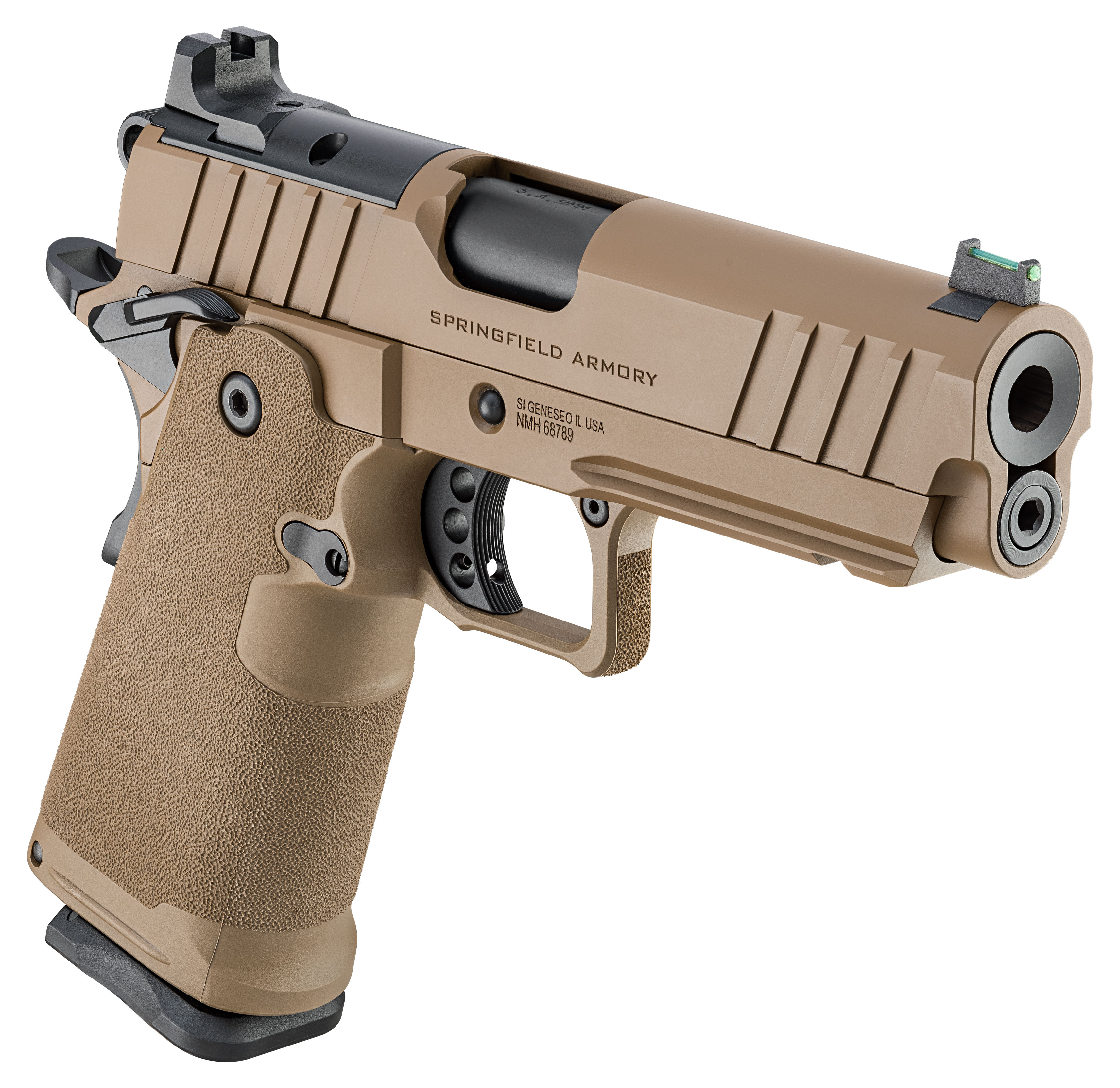 Pistole Springfield Armory 1911 DS PRODIGY AOS 4.25" 9mm Para - Coyote Brown — Bild 2