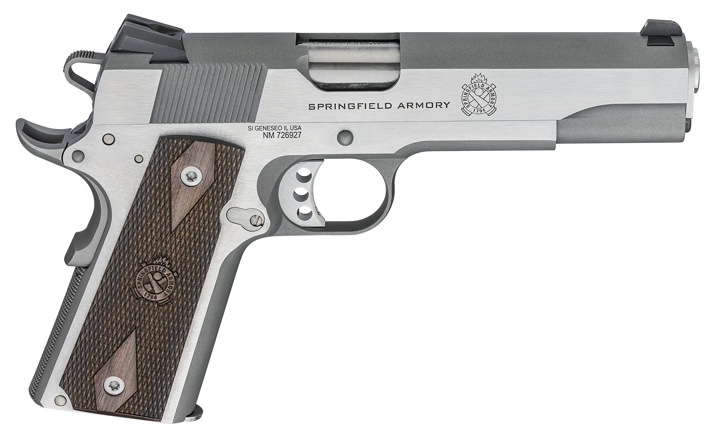 Pistole Springfield Armory 1911 GARRISON 5"  .45 ACP - Stainless — Bild 2