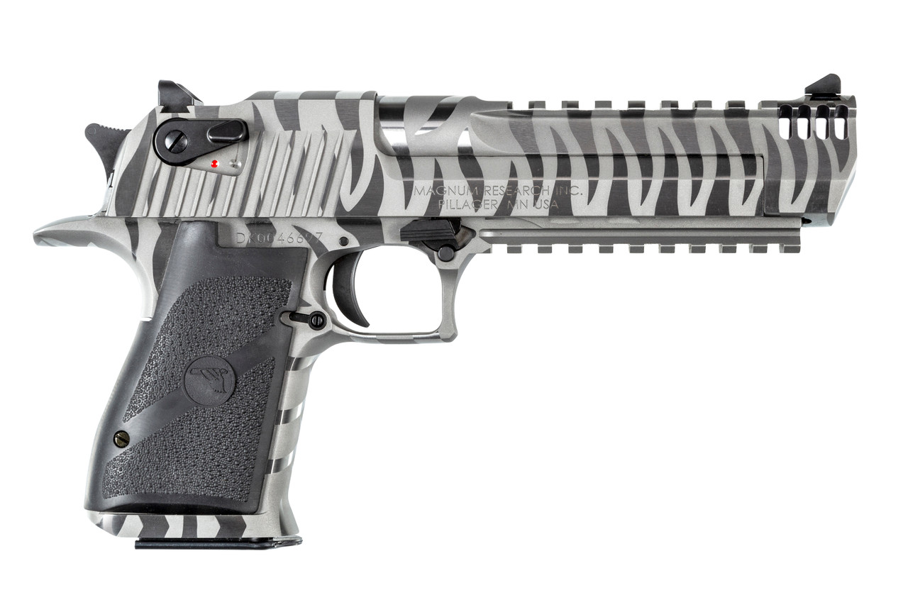 Pistole Magnum Research Desert Eagle Mark XIX 6" .50 AE - White Tiger Stripes — Bild 2