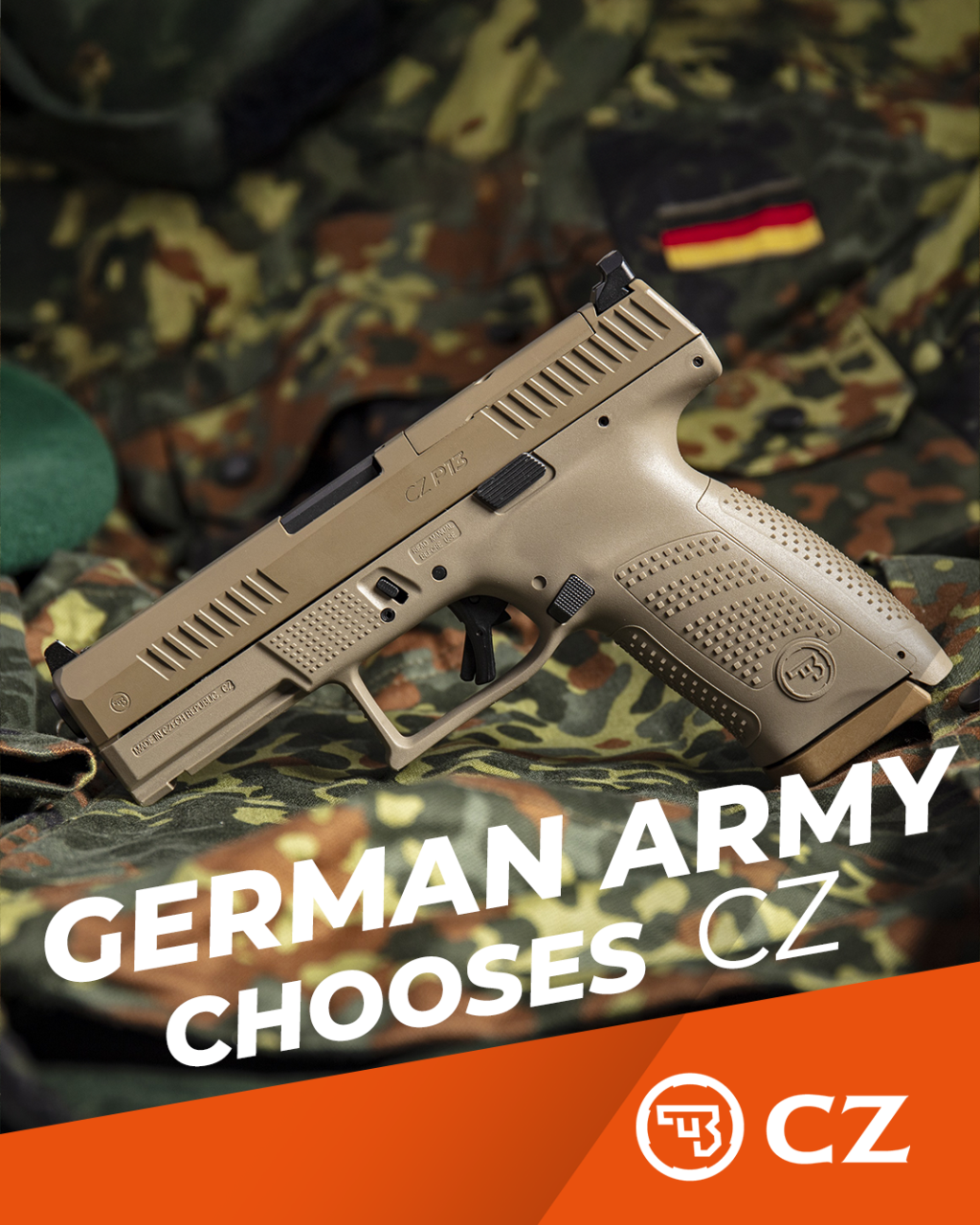 Pistole CZ P-10 C OR 9mm Para - FDE — Bild 3