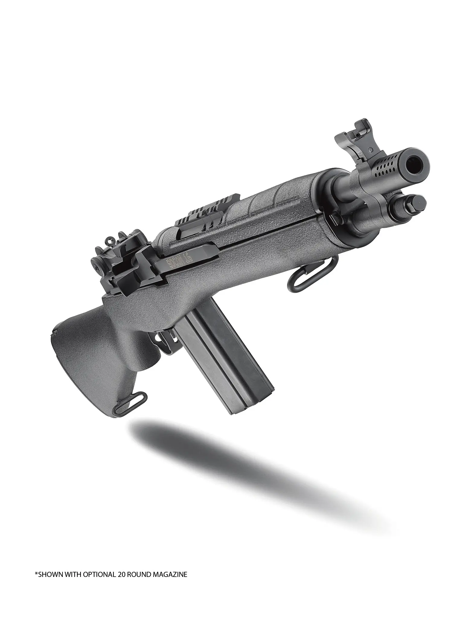 Selbstladebüchse Springfield Armory M1A SOCOM 16 16.25" .308 Win. (7.62x51) - Schwarz — Bild 4