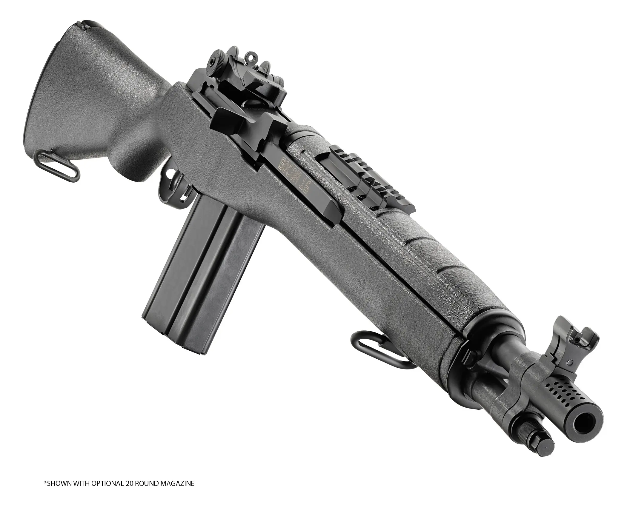 Selbstladebüchse Springfield Armory M1A SOCOM 16 16.25" .308 Win. (7.62x51) - Schwarz — Bild 2