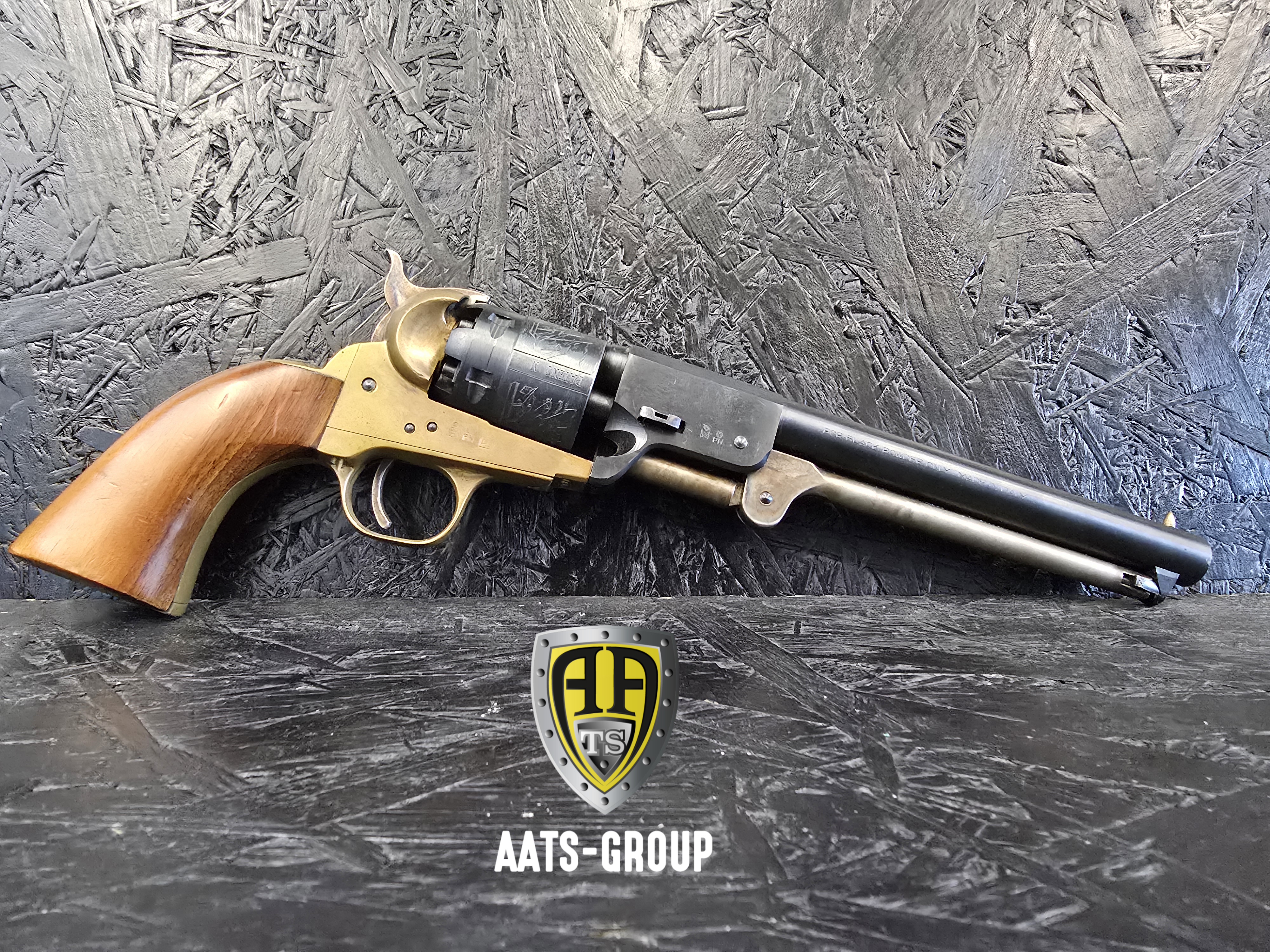 OCCASION Perkussionsrevolver unbekannt Navy Model .44 - Zustand 1 — Bild 2