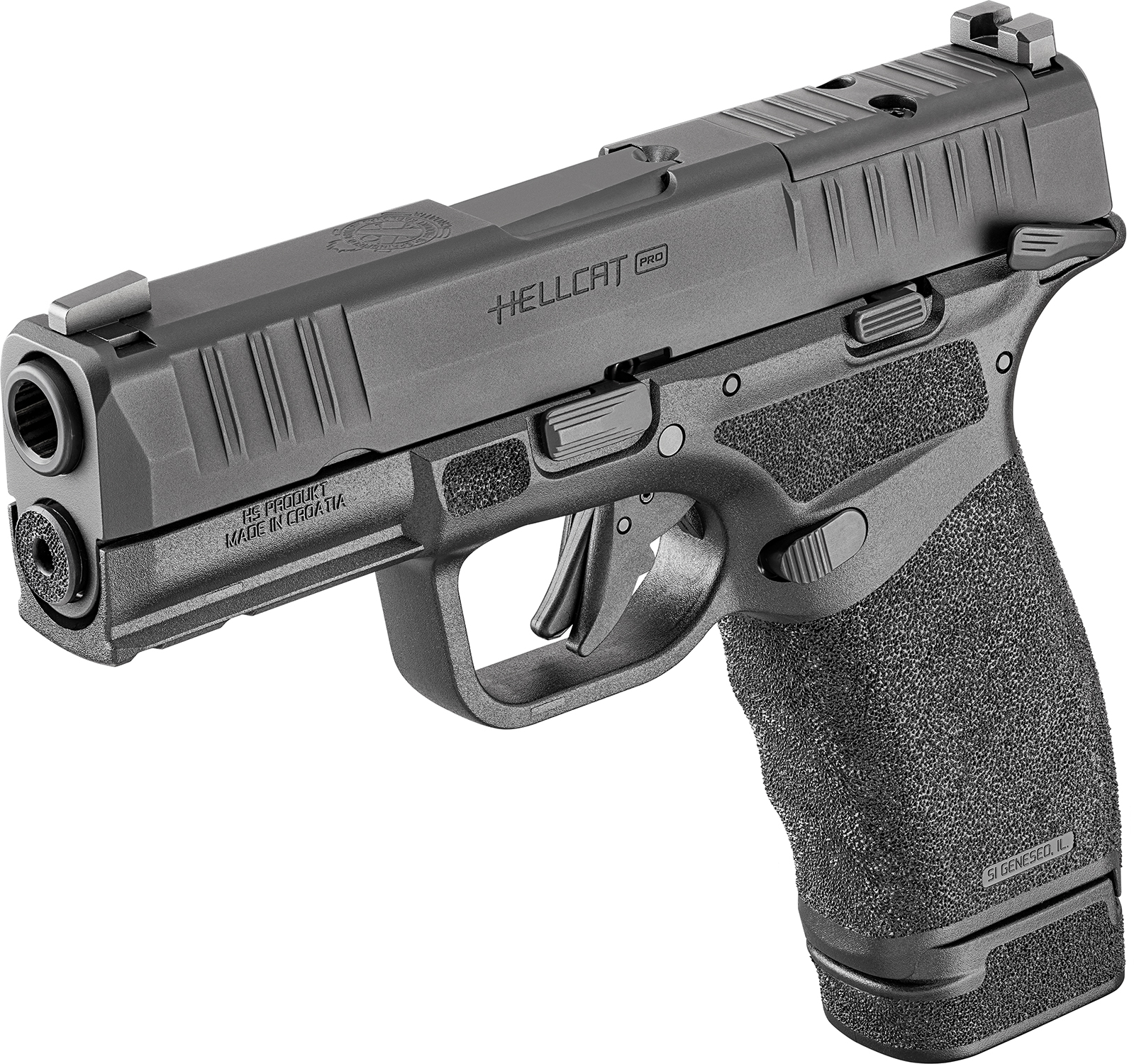 Pistole Springfield Armory HELLCAT PRO OSP 9mm Para - Schwarz - mit Manual Safety — Bild 3
