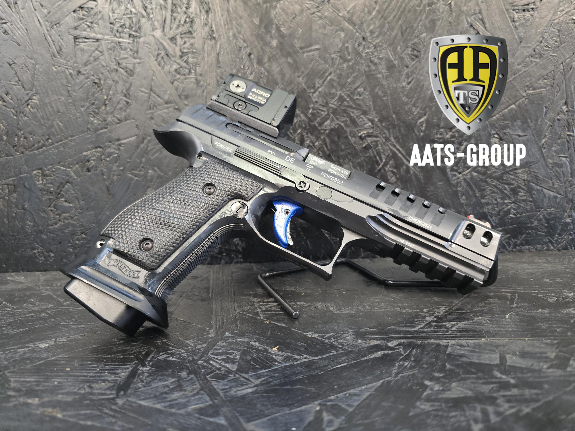 OCCASION Pistole Walther Q5 Match SF Champion 9mm Para - Mit Aimpoint Acro P2 - Zustand 1 — Bild 2