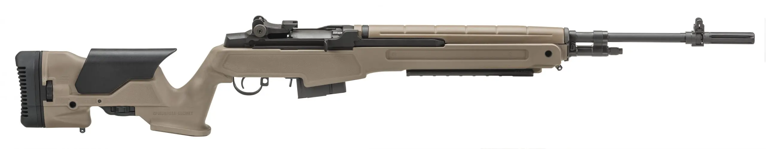 Selbstladebüchse Springfield Armory M1A Loaded Precision 22" .308 Win. (7.62x51) - Desert FDE — Bild 2