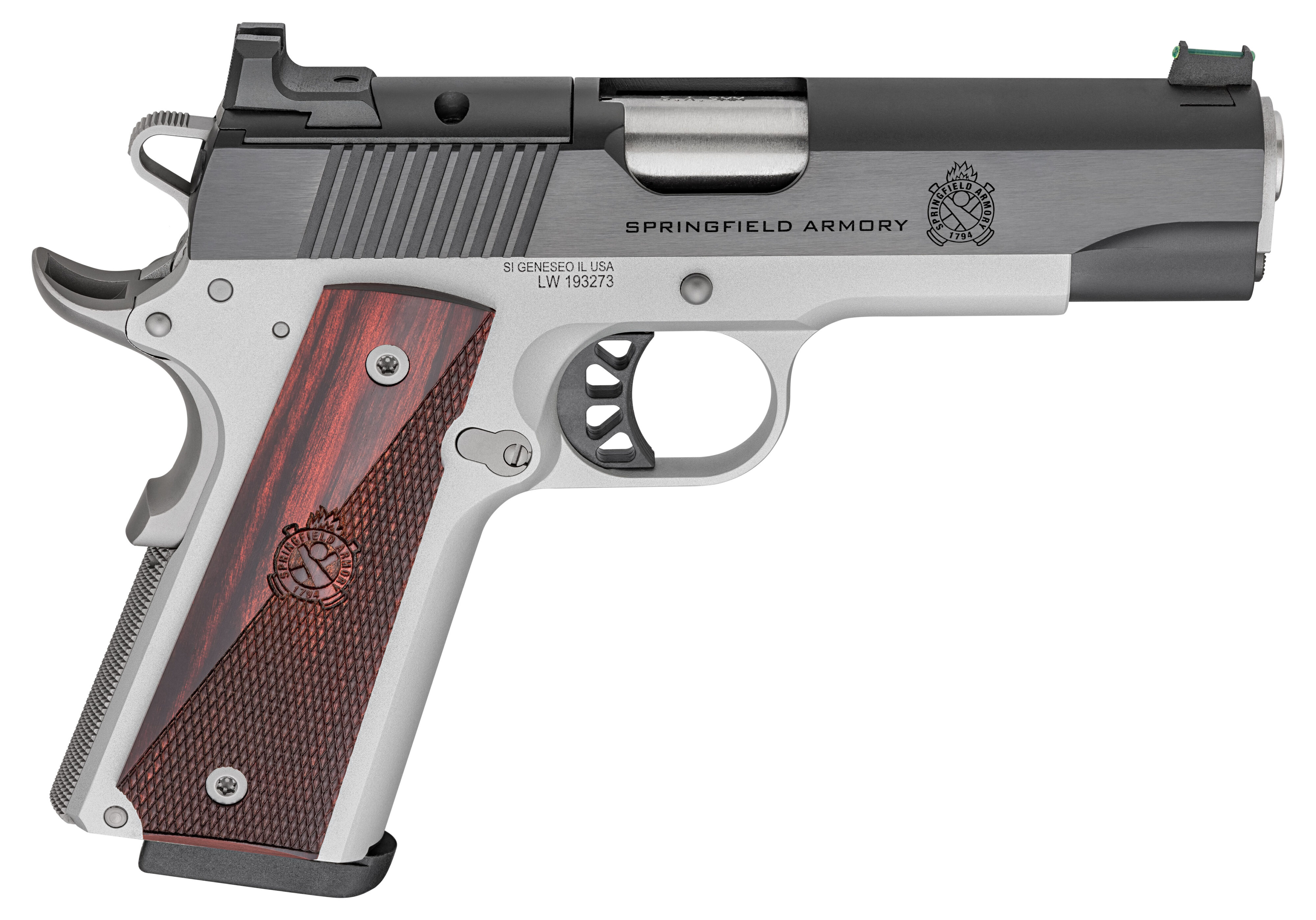 Pistole Springfield Armory 1911 RONIN AOS 4.25" 9mm Para - Blued / Satin Aluminum — Bild 2