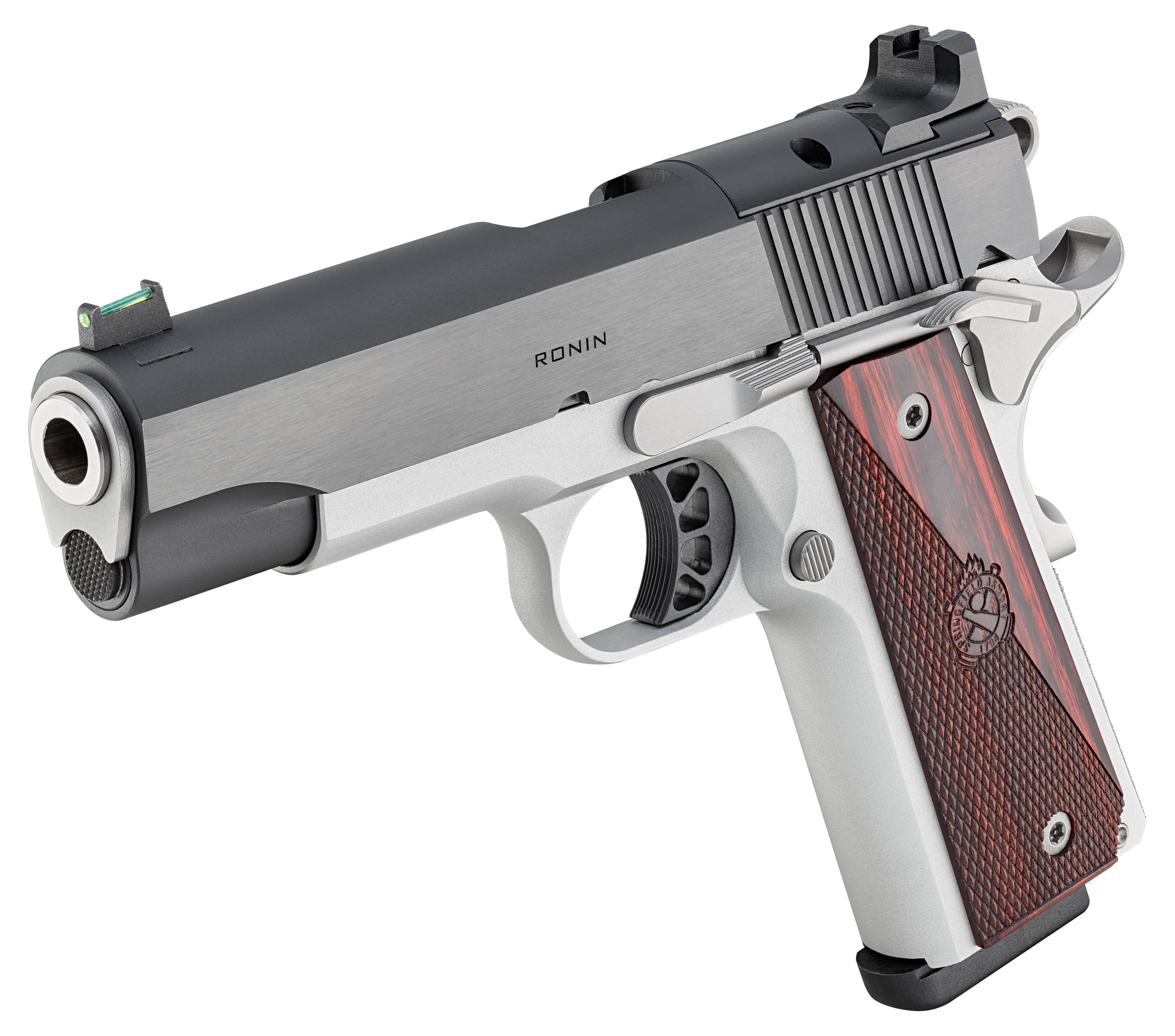 Pistole Springfield Armory 1911 RONIN AOS 4.25" 9mm Para - Blued / Satin Aluminum — Bild 3