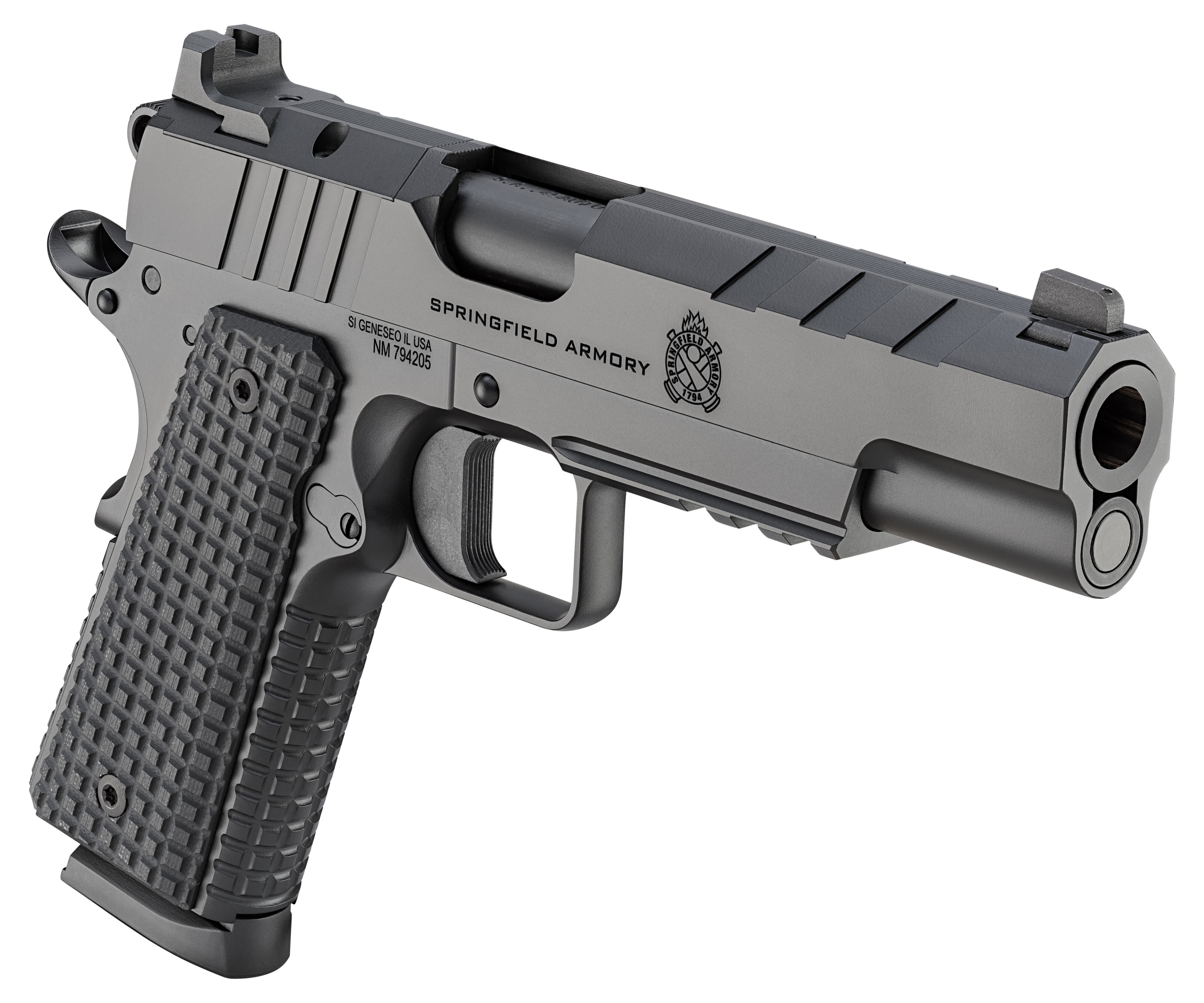 Pistole Springfield Armory 1911 EMISSARY AOS 5" .45 ACP - Schwarz — Bild 4