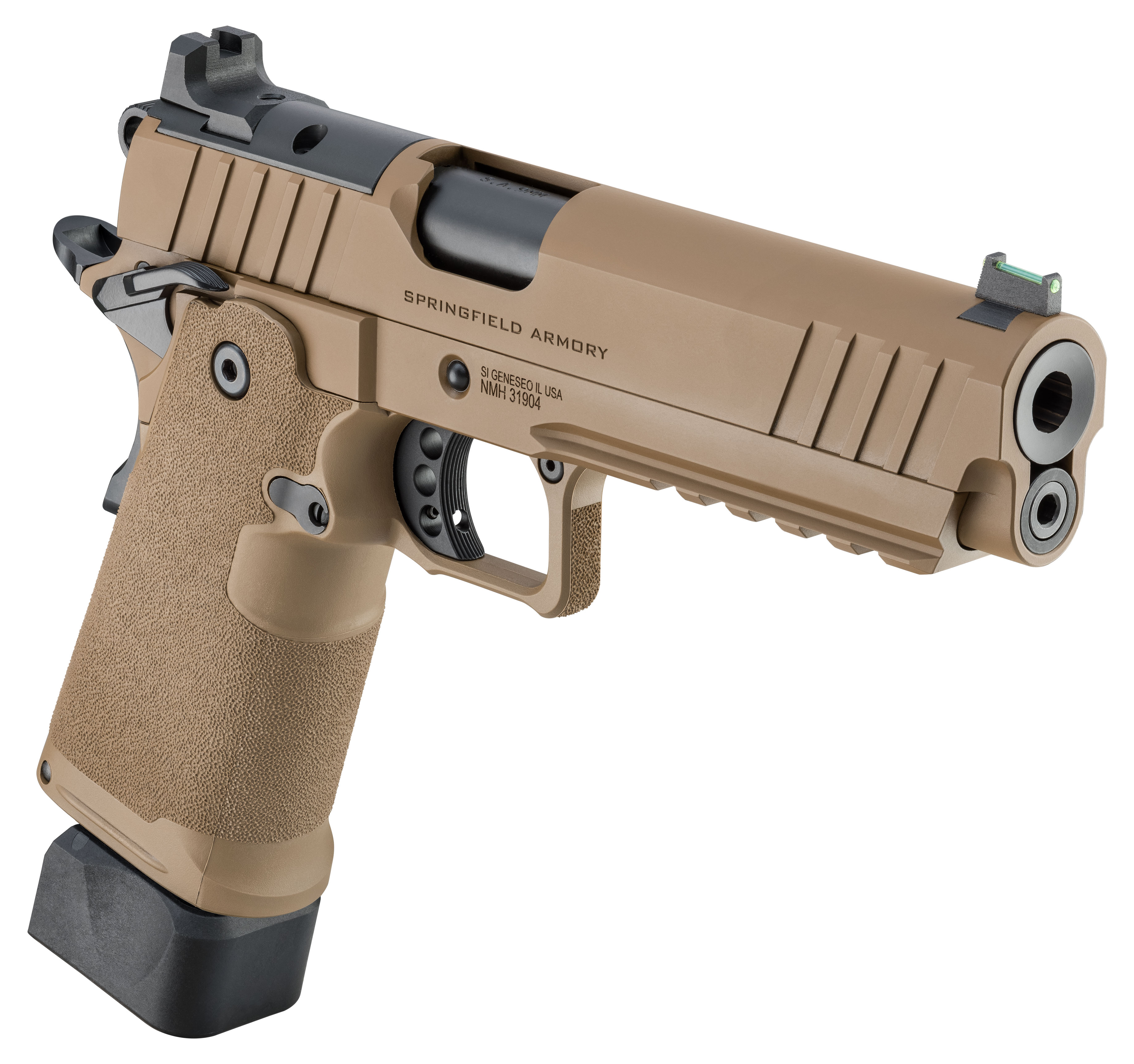 Pistole Springfield Armory 1911 DS PRODIGY AOS 5" 9mm Para - Coyote Brown — Bild 2