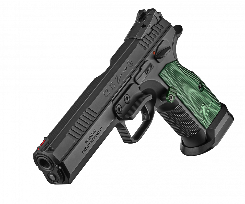 Pistole CZ 75 TS 2 Racing Green 5.25" 9mm Para — Bild 2