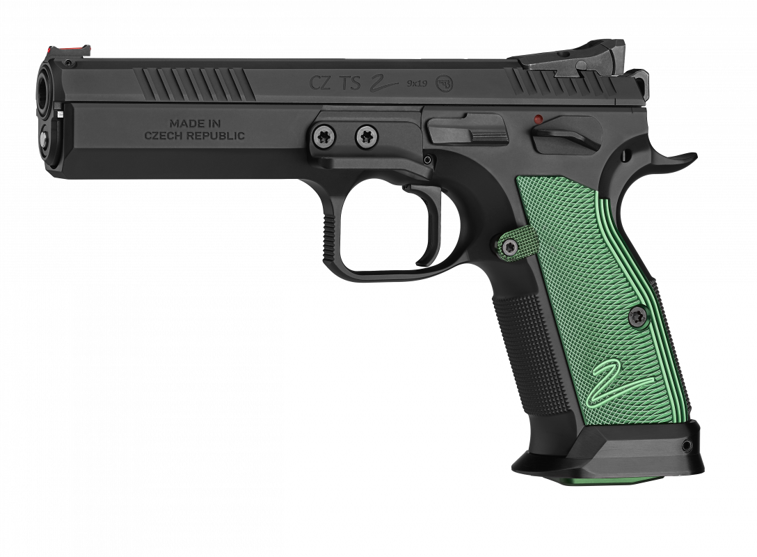 Pistole CZ 75 TS 2 Racing Green 5.25" 9mm Para