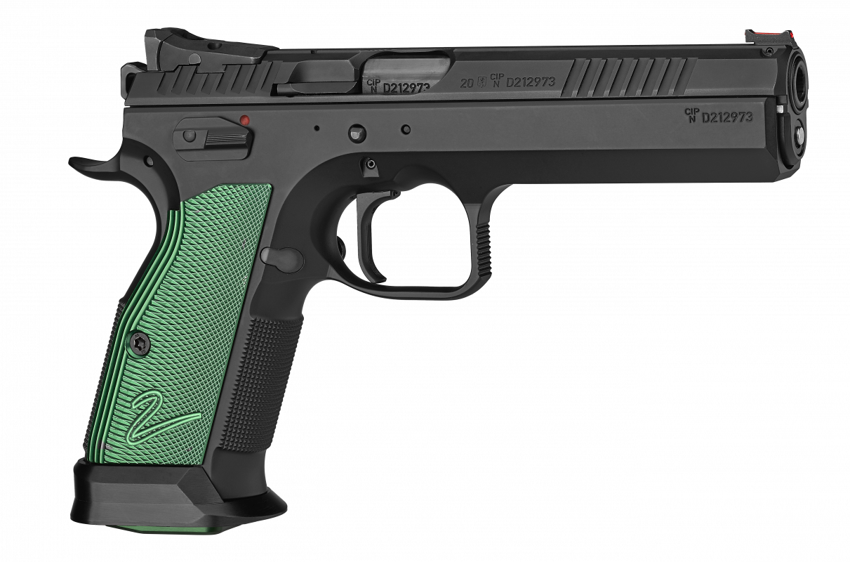 Pistole CZ 75 TS 2 Racing Green 5.25" 9mm Para — Bild 3