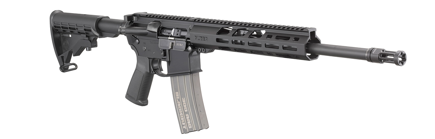 Selbstladebüchse Ruger AR-556 Free-Float Handguard 16.1" .300 BLK — Bild 3