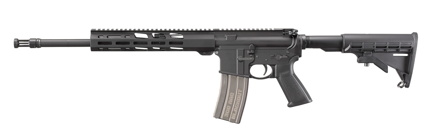 Selbstladebüchse Ruger AR-556 Free-Float Handguard 16.1" .300 BLK — Bild 2