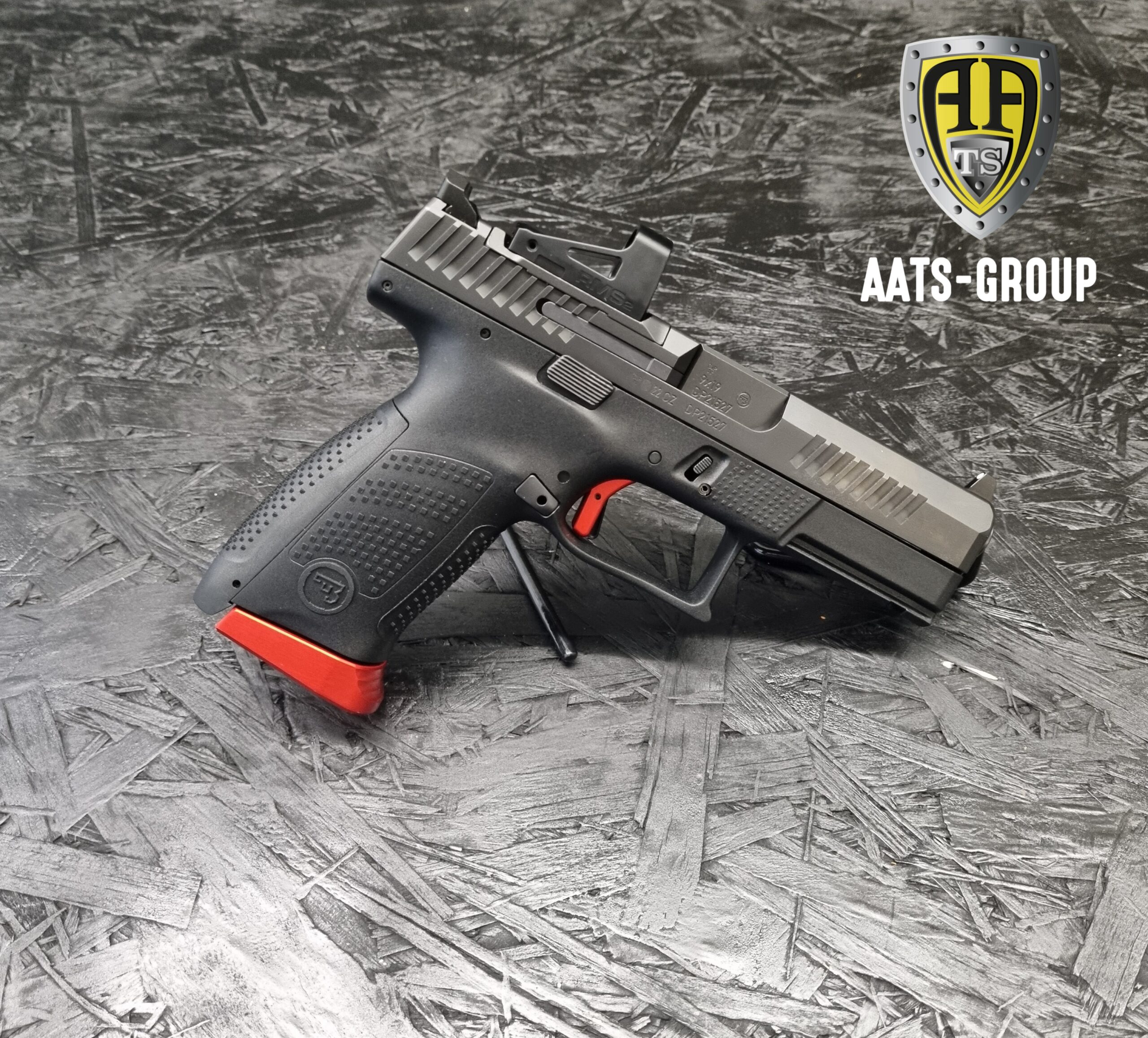 Pistole CZ P-10 C OR Black/Red 9mm Para - Set mit RMS2 Rotpunktvisier — Bild 3