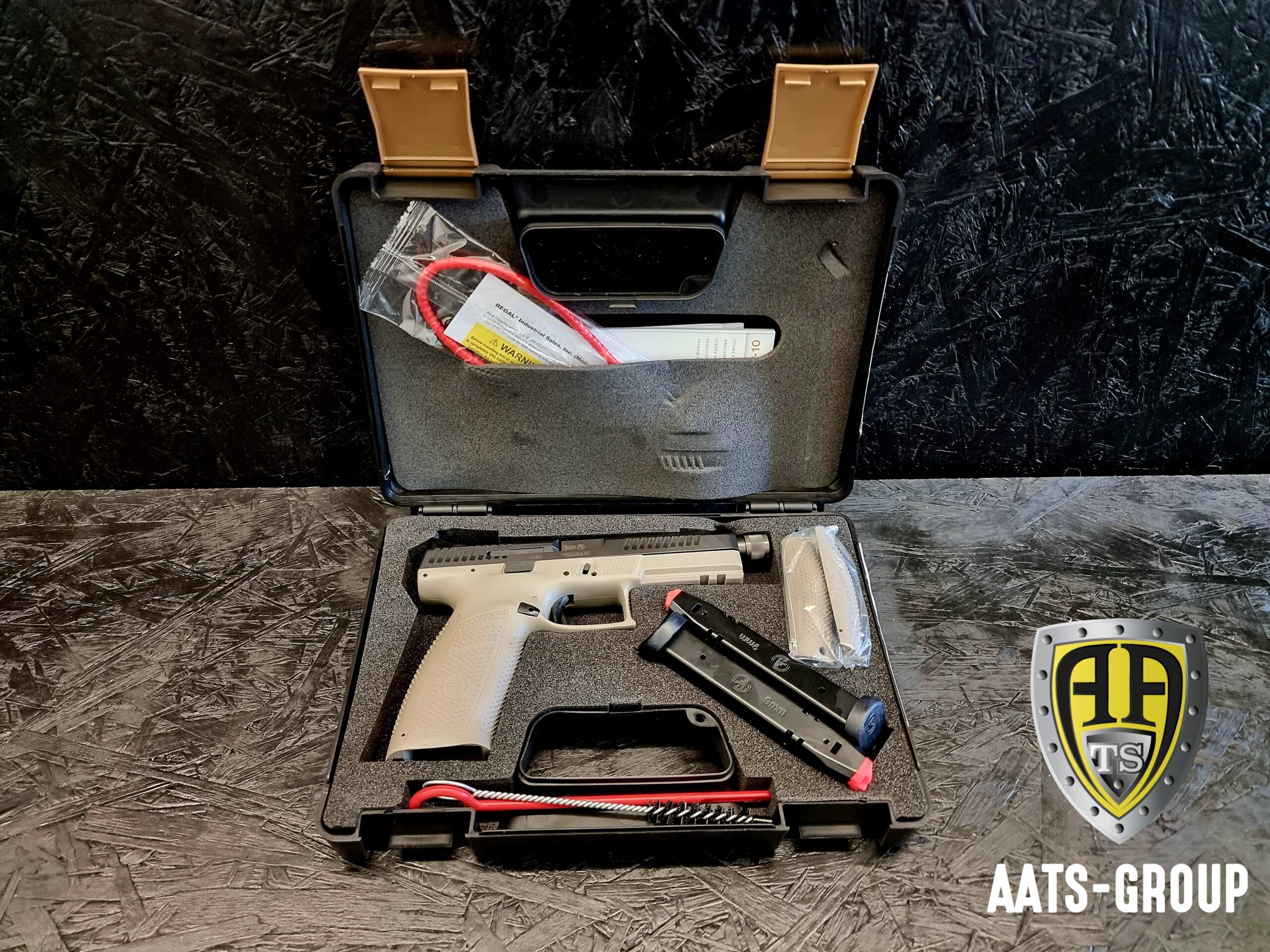 Pistole CZ P-10 F Urban Grey 9mm Para - Gewindelauf — Bild 2