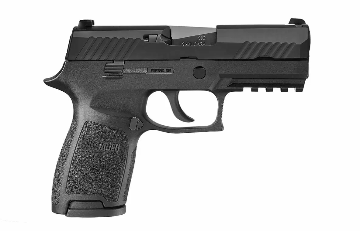 Pistole SIG SAUER P320 Nitron Compact mit SIGLITE Night Sights 9mm Para — Bild 2