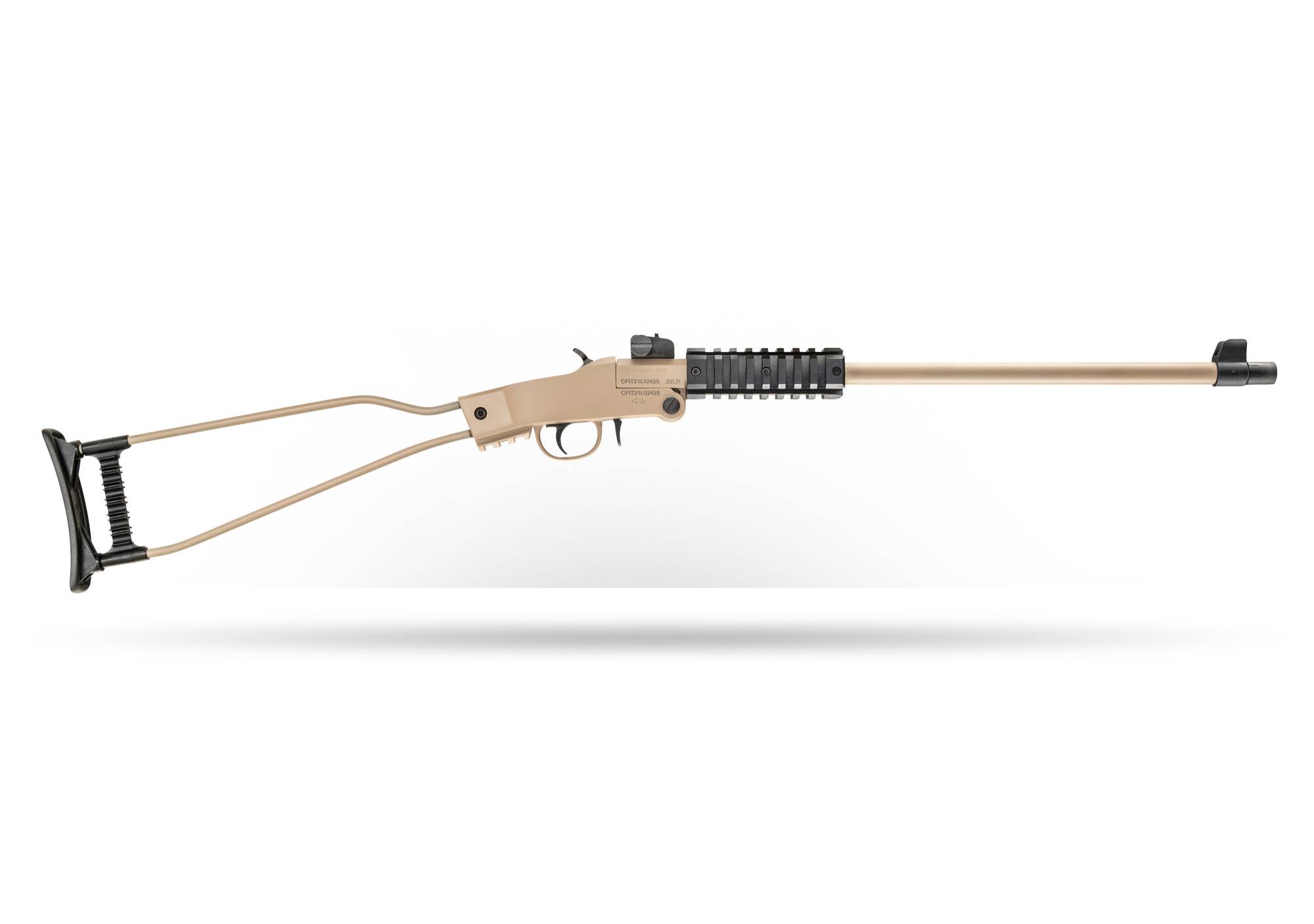 Einzellader Chiappa Little Badger 18.5" .22 lr - Desert Sand