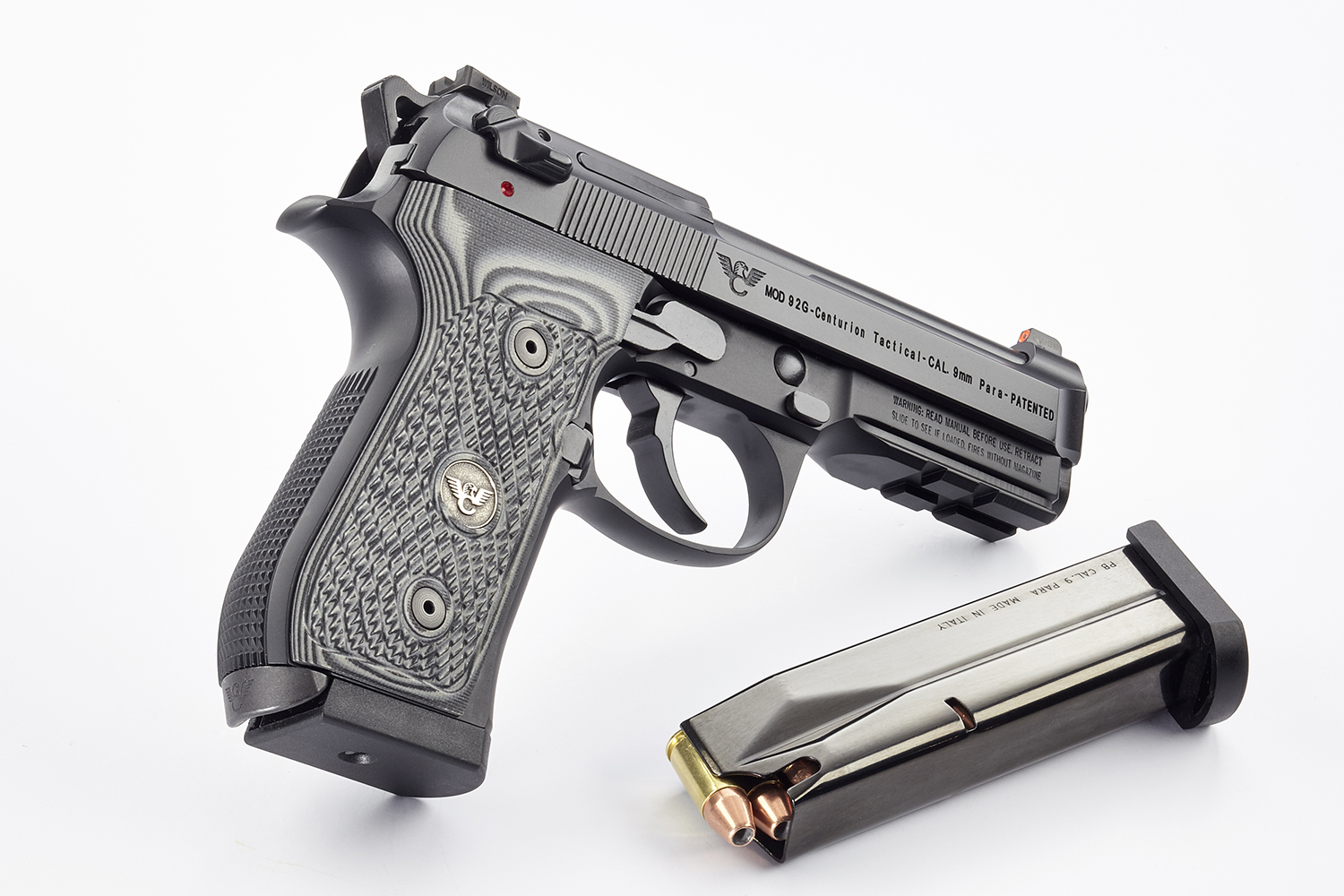 Pistole Beretta Wilson Combat 92G Centurion Tactical 9mm Para — Bild 2