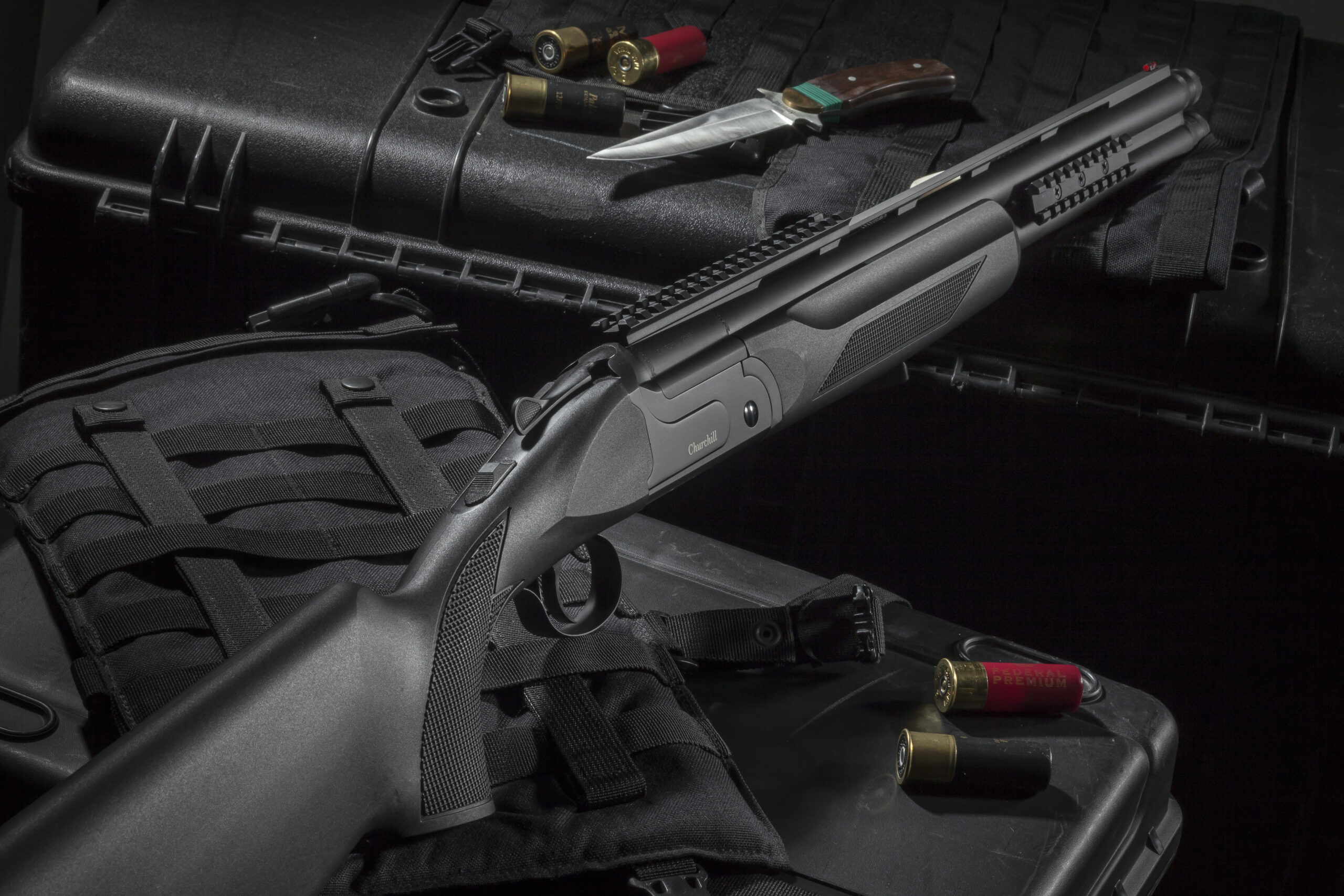 Bockflinte Akkar Churchill 206 Defense 20" 12/76 — Bild 2