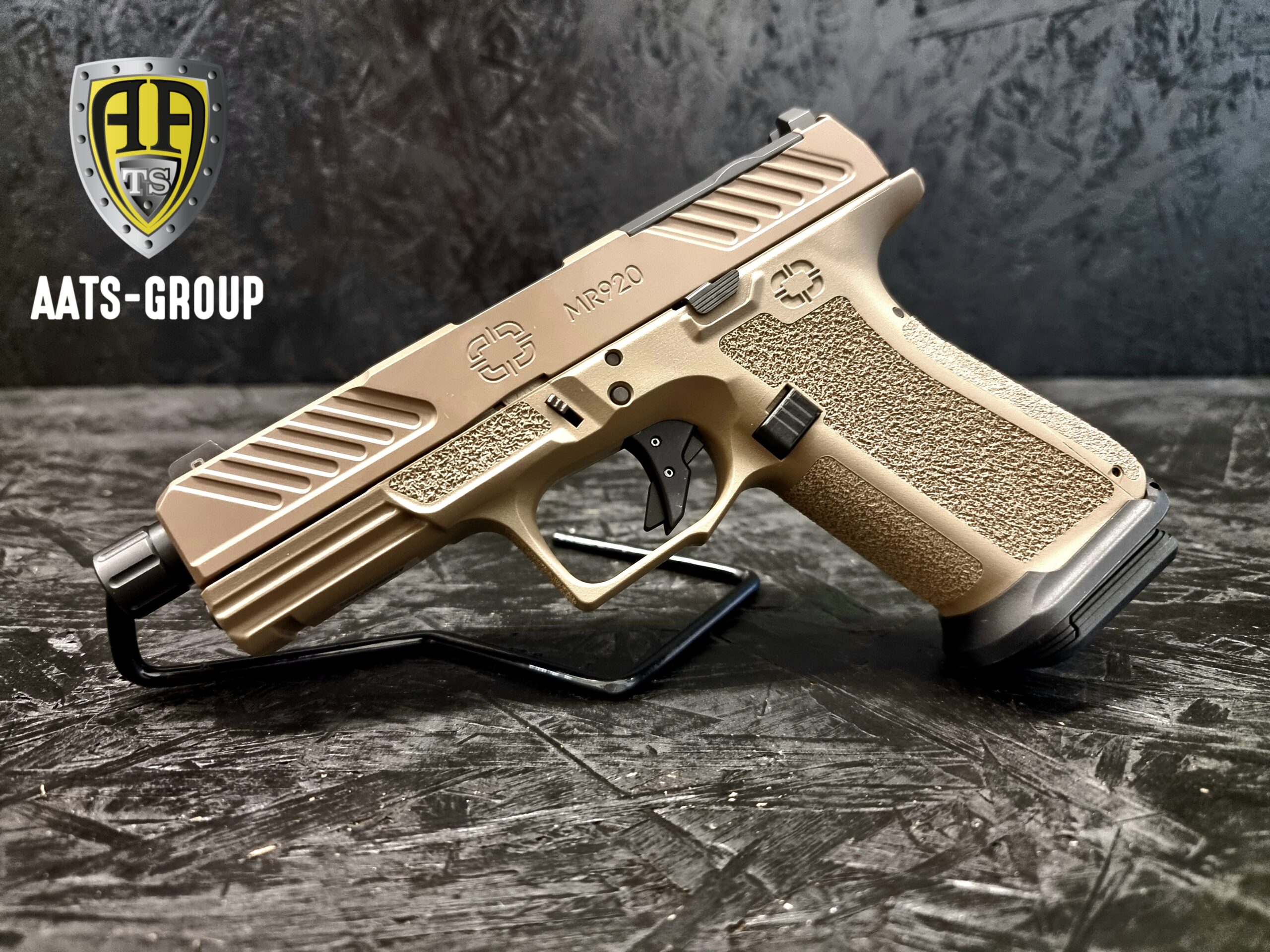 Pistole Shadow Systems MR920 Combat OR 4.5" mit Gewindelauf 9mm Para - FDE — Bild 4