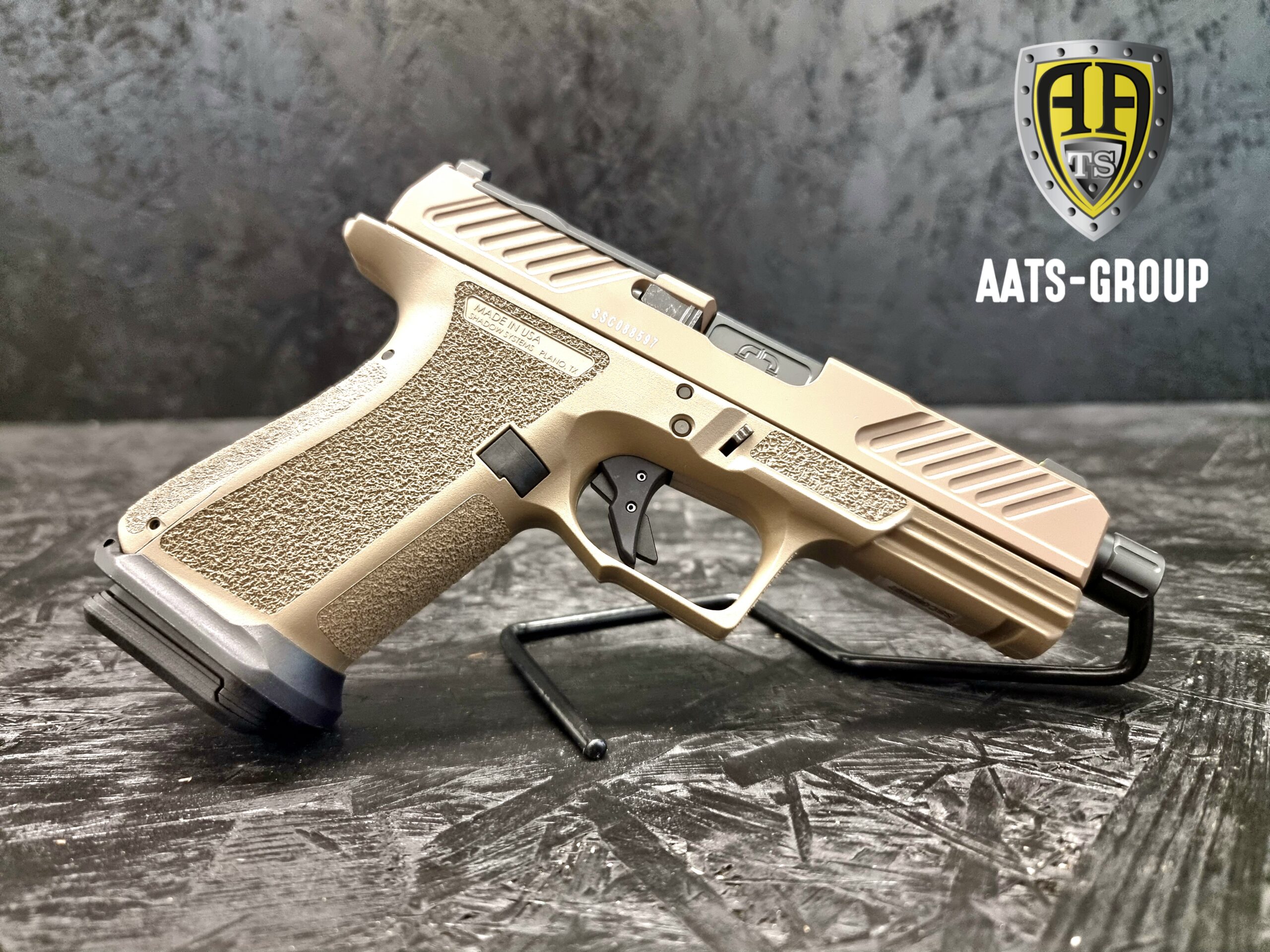 Pistole Shadow Systems MR920 Combat OR 4.5" mit Gewindelauf 9mm Para - FDE — Bild 2