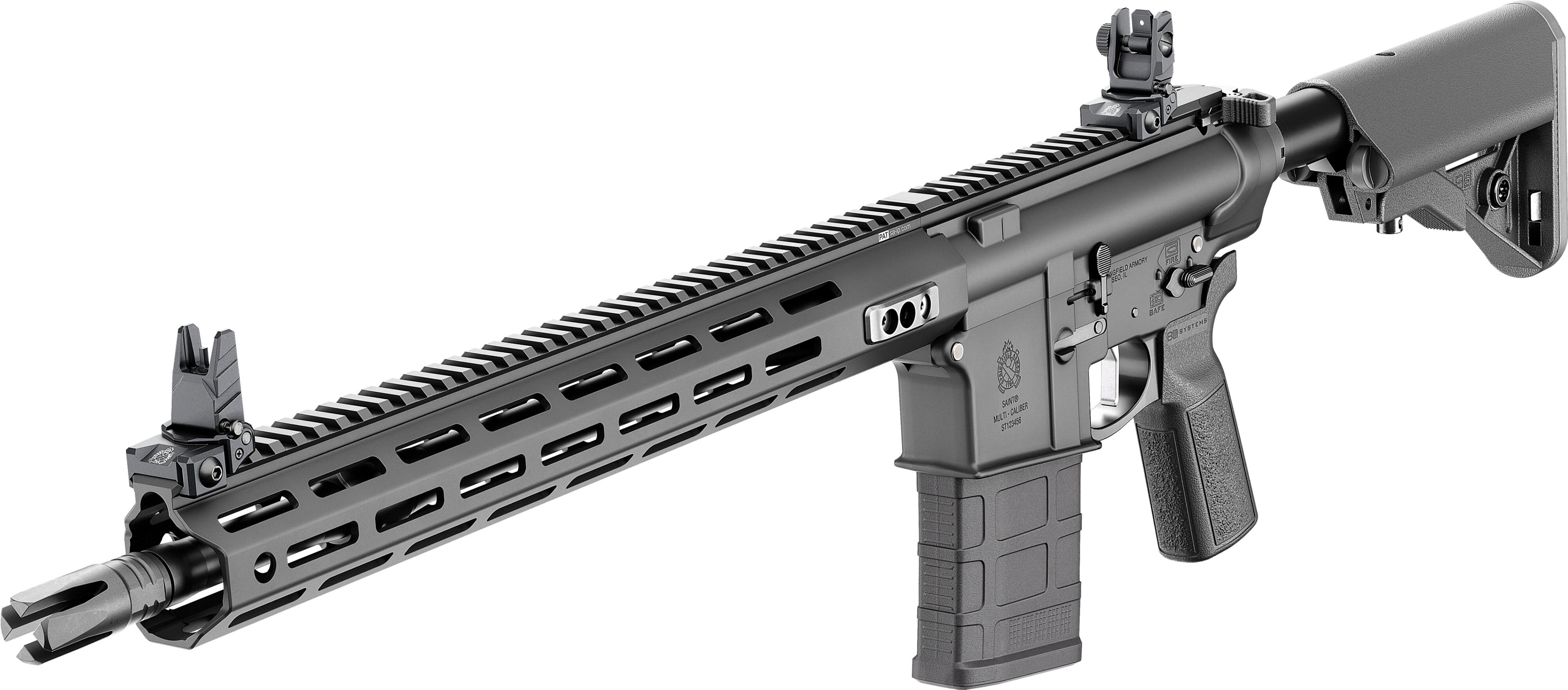Selbstladebüchse Springfield Armory SAINT VICTOR 7.62 16" .308 Win. (7.62x51) - Schwarz — Bild 3