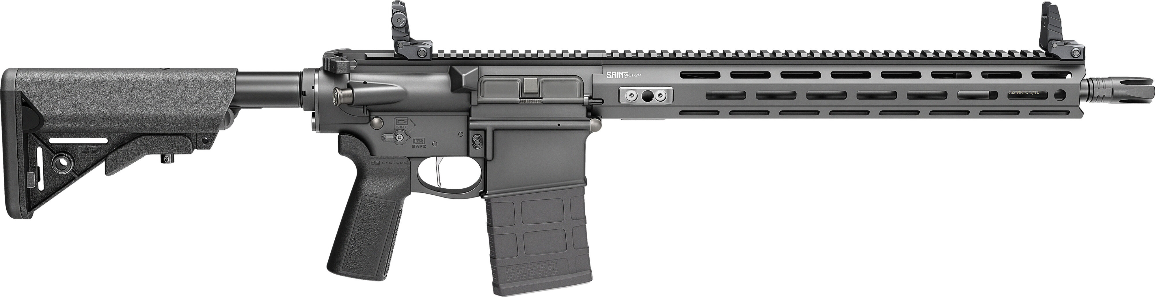 Selbstladebüchse Springfield Armory SAINT VICTOR 7.62 16" .308 Win. (7.62x51) - Schwarz — Bild 2