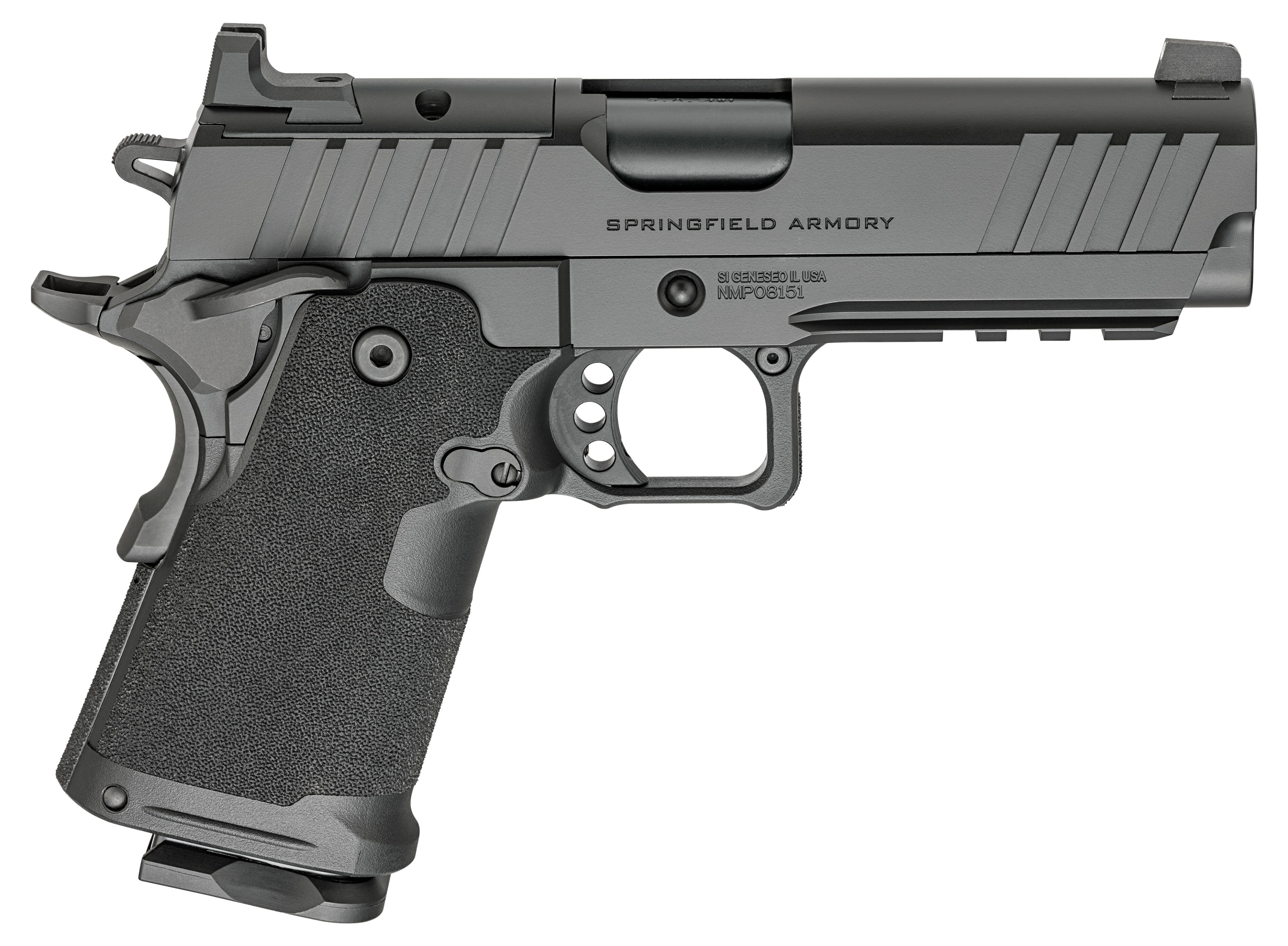 Pistole Springfield Armory 1911 DS PRODIGY COMPACT AOS 4.25" 9mm Para - Schwarz — Bild 2