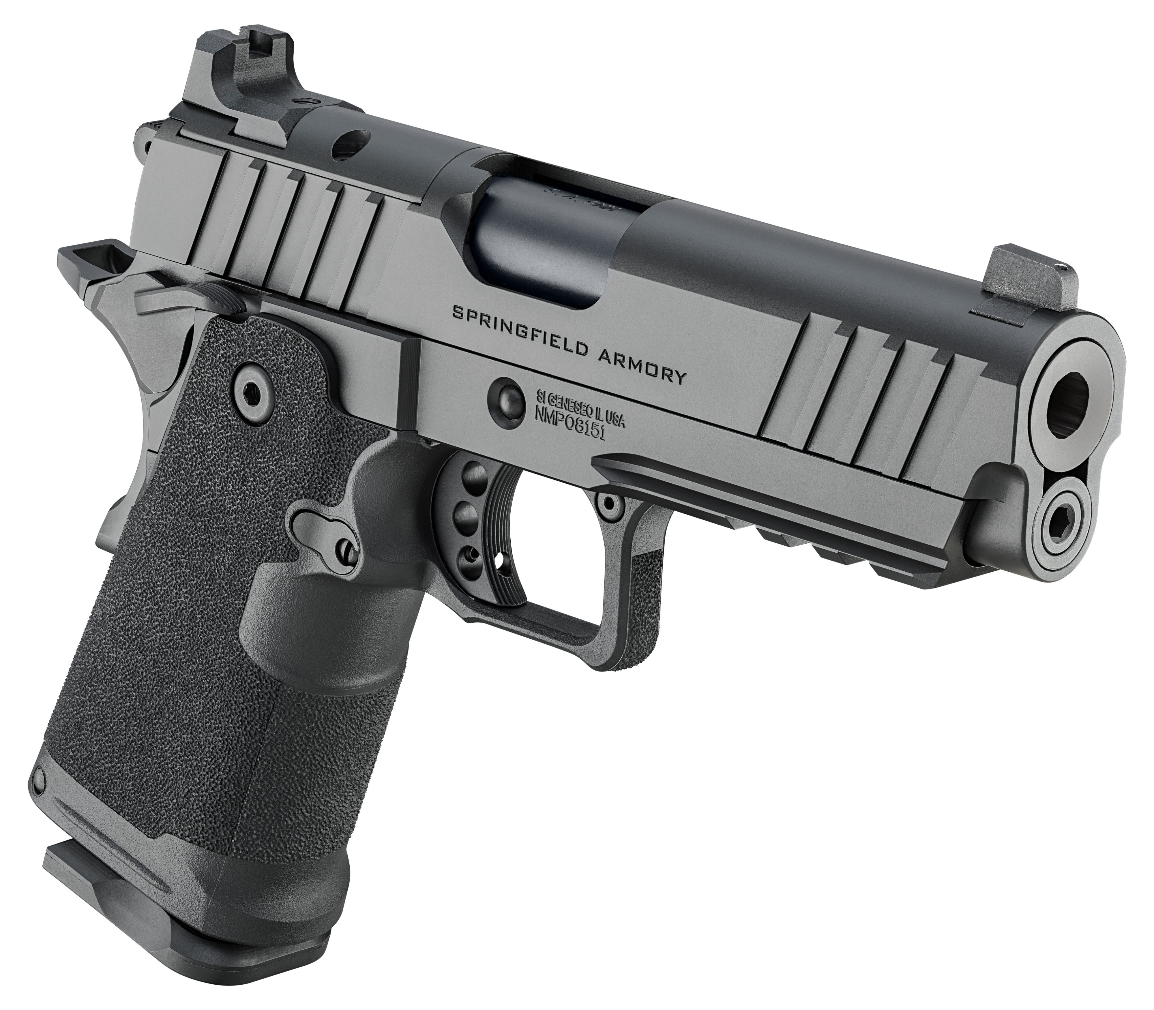 Pistole Springfield Armory 1911 DS PRODIGY COMPACT AOS 4.25" 9mm Para - Schwarz — Bild 3