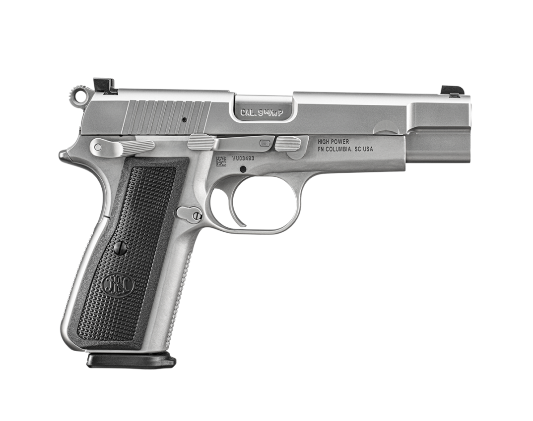 Pistole FN High Power 9mm Para - limited Edition - Stainless Steel