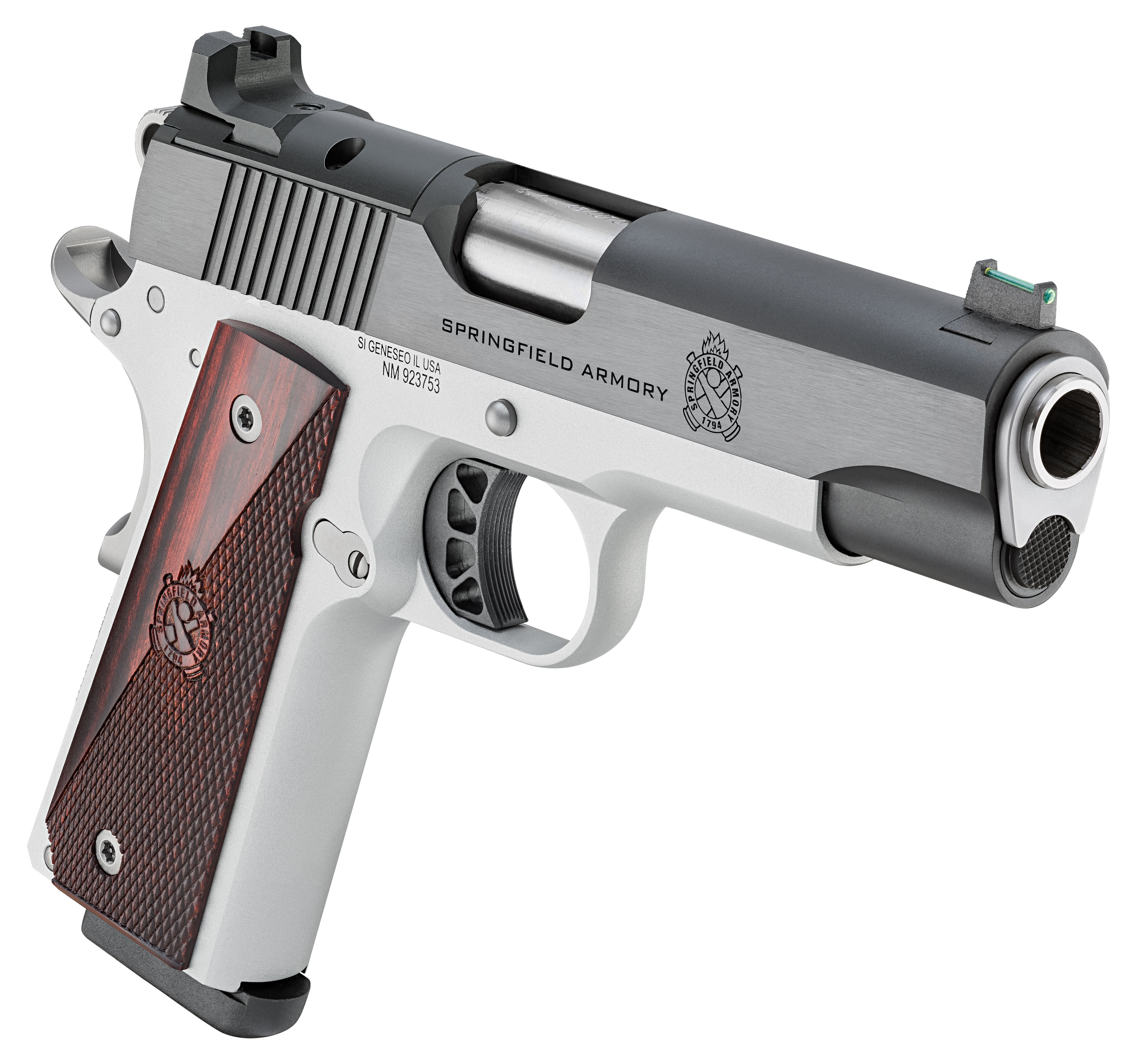 Pistole Springfield Armory 1911 RONIN AOS 4.25" .45 ACP - Blued / Satin Aluminum — Bild 4