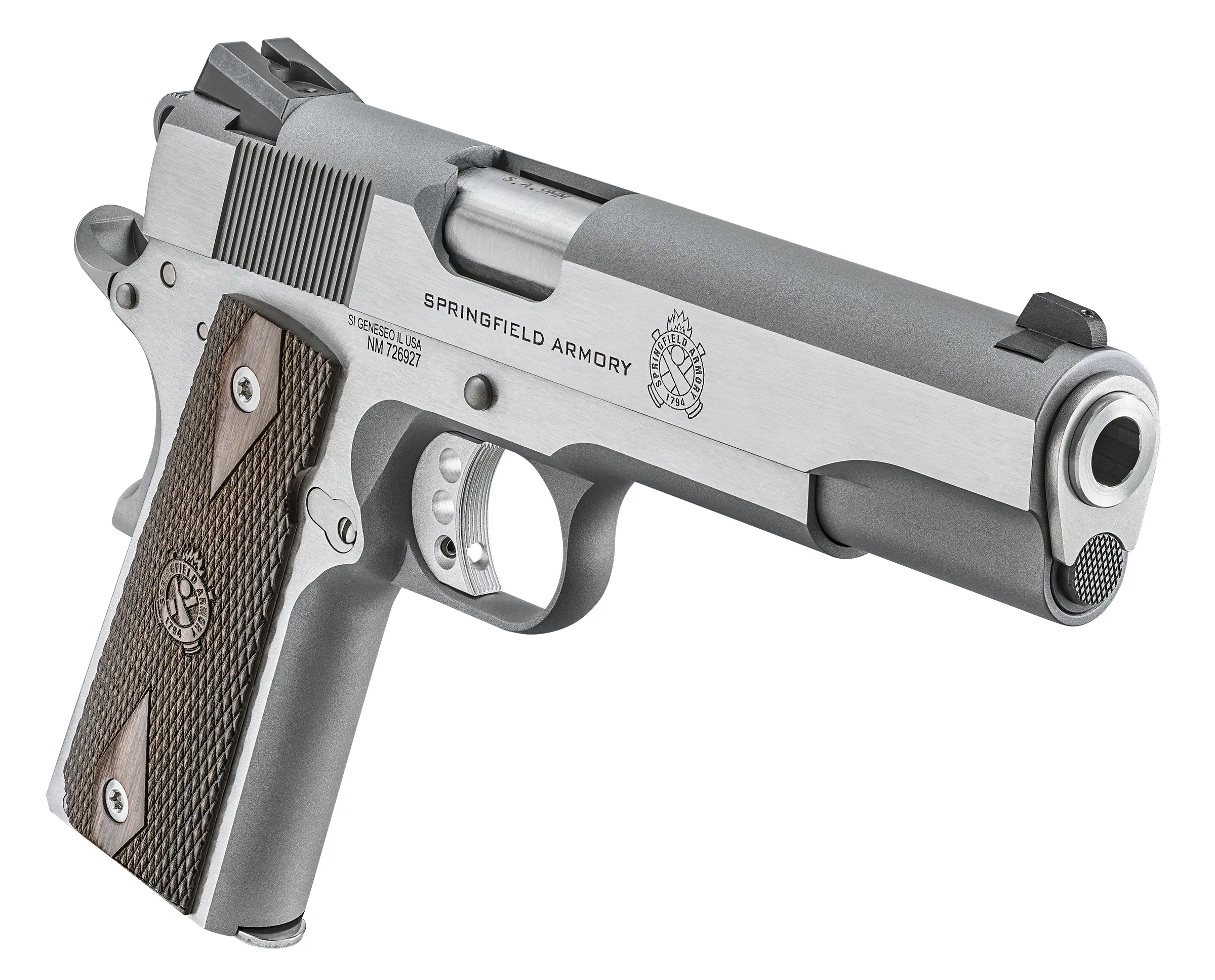 Pistole Springfield Armory 1911 GARRISON 5" 9mm Para - Stainless — Bild 4