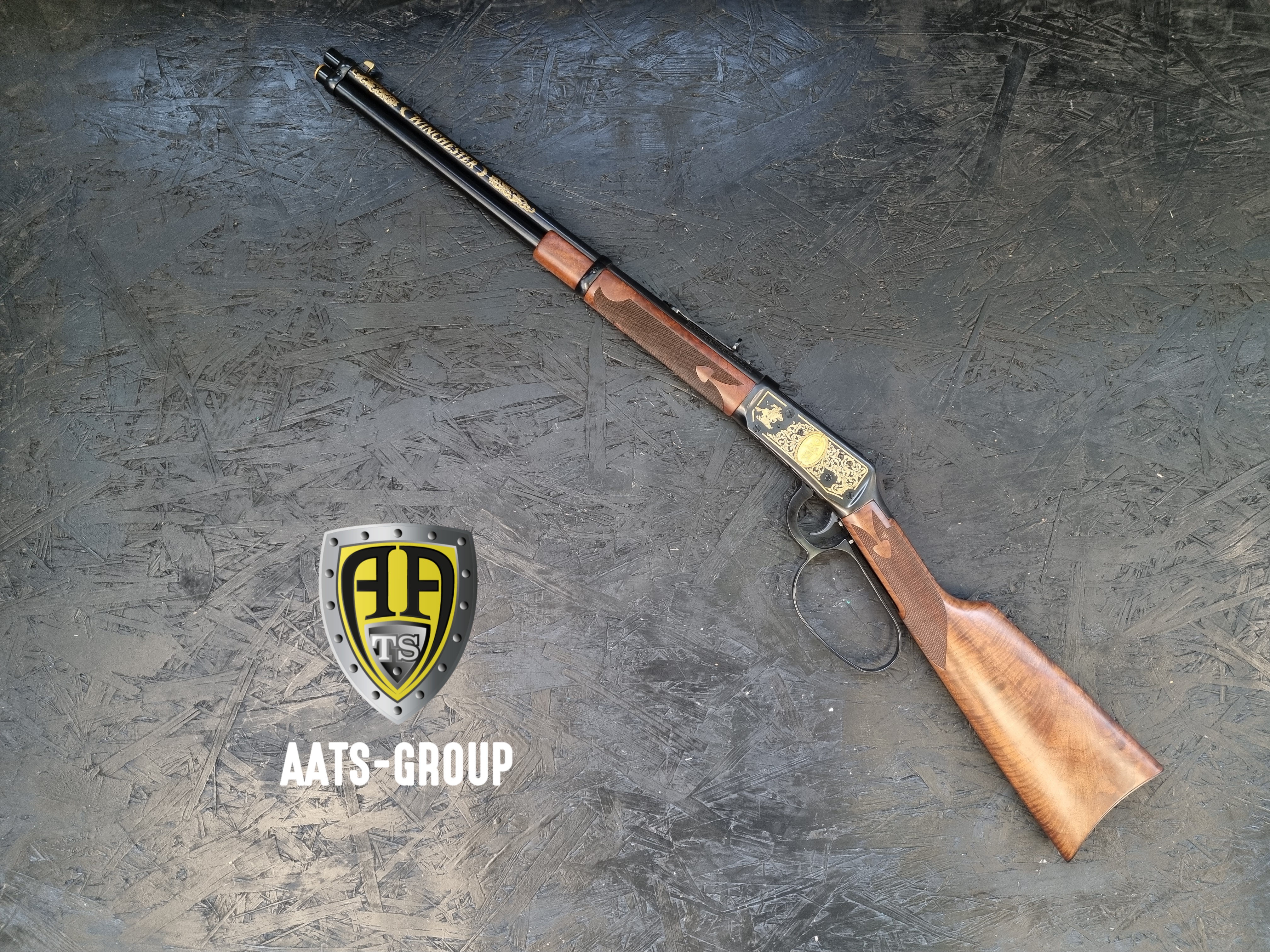 OCCASION Unterhebelrepetierbüchse Winchester Mod. 94 J Oliver Winchester 120 Anniversary .44-40 Win. - Zustand neuwertig — Bild 3