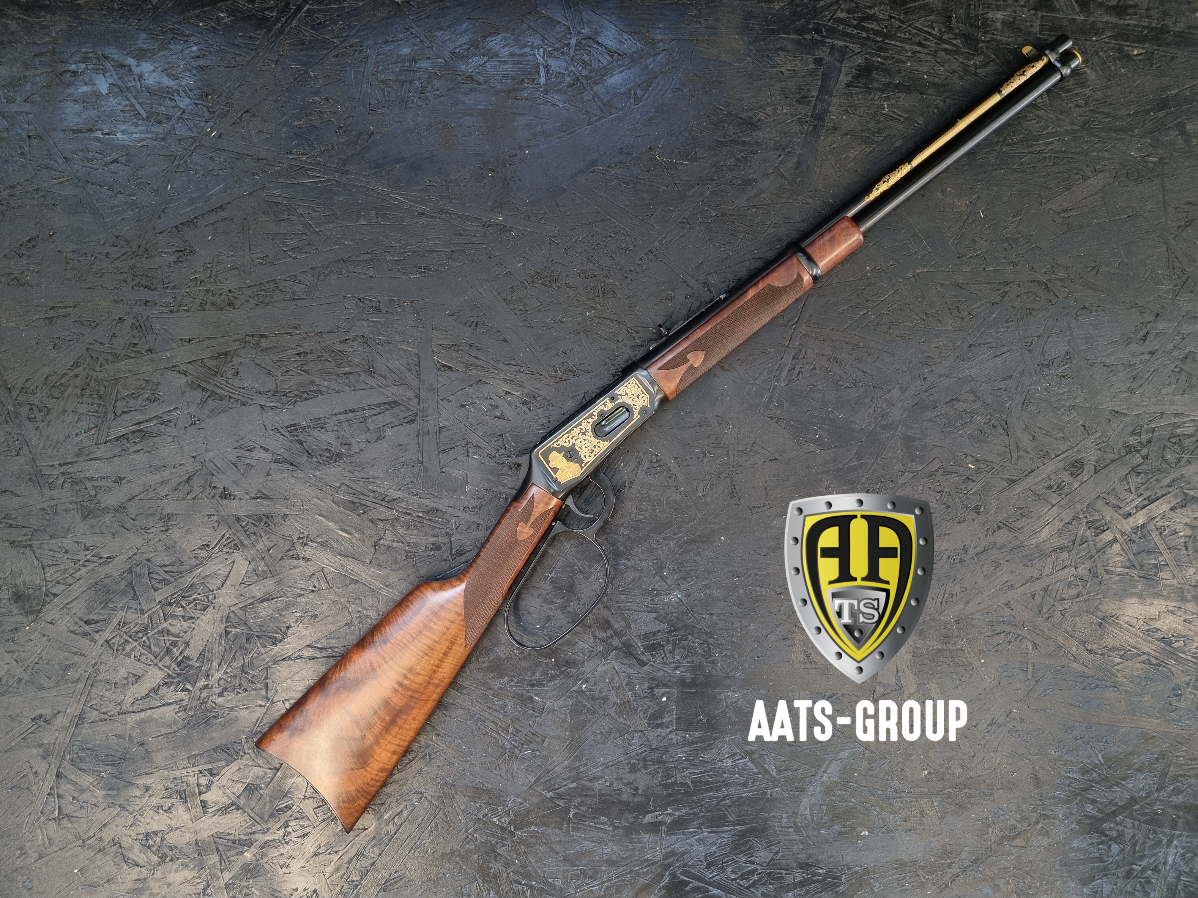 OCCASION Unterhebelrepetierbüchse Winchester Mod. 94 J Oliver Winchester 120 Anniversary .44-40 Win. - Zustand neuwertig — Bild 2