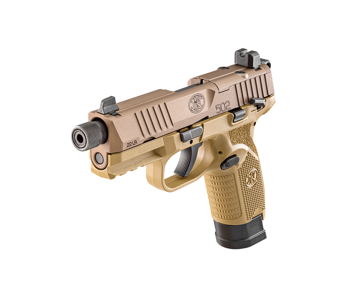 Pistole FN 502 Tactical .22 lr - FDE — Bild 3