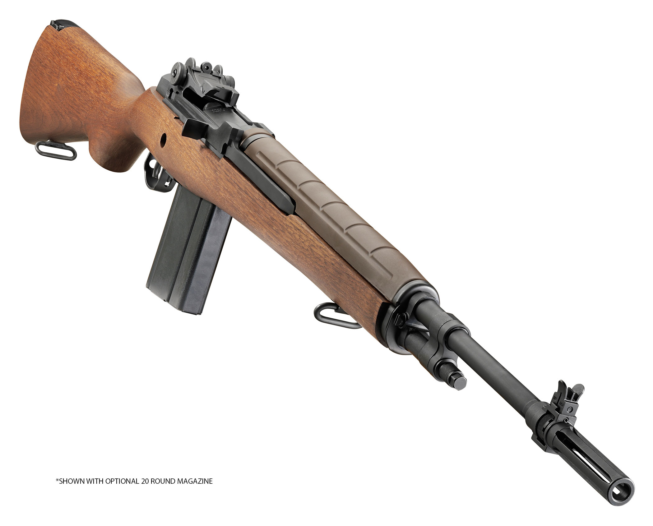 Selbstladebüchse Springfield Armory M1A STANDARD ISSUE 22"  .308 Win. (7.62x51) - Walnut — Bild 2